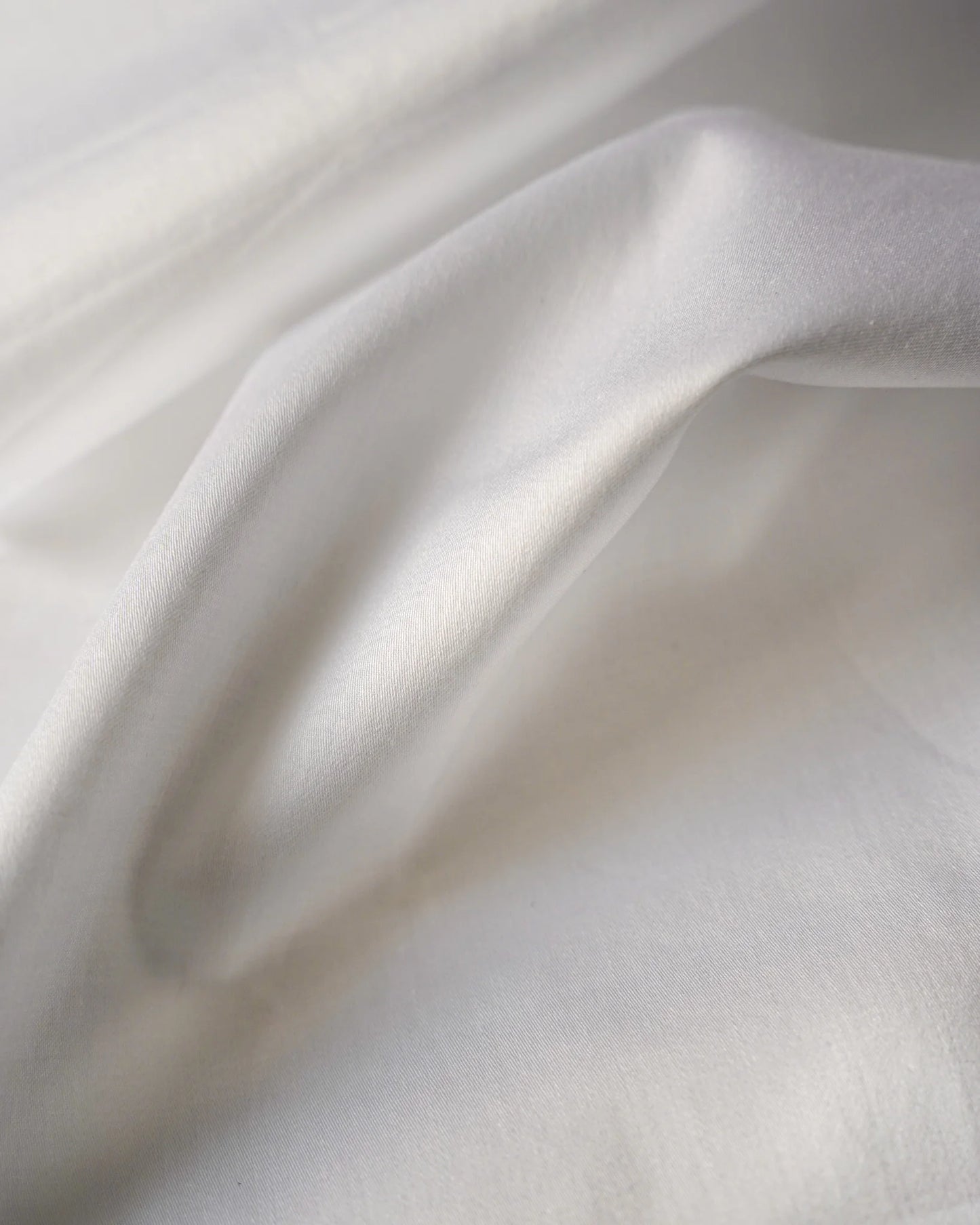 Classic White Satin Shirt