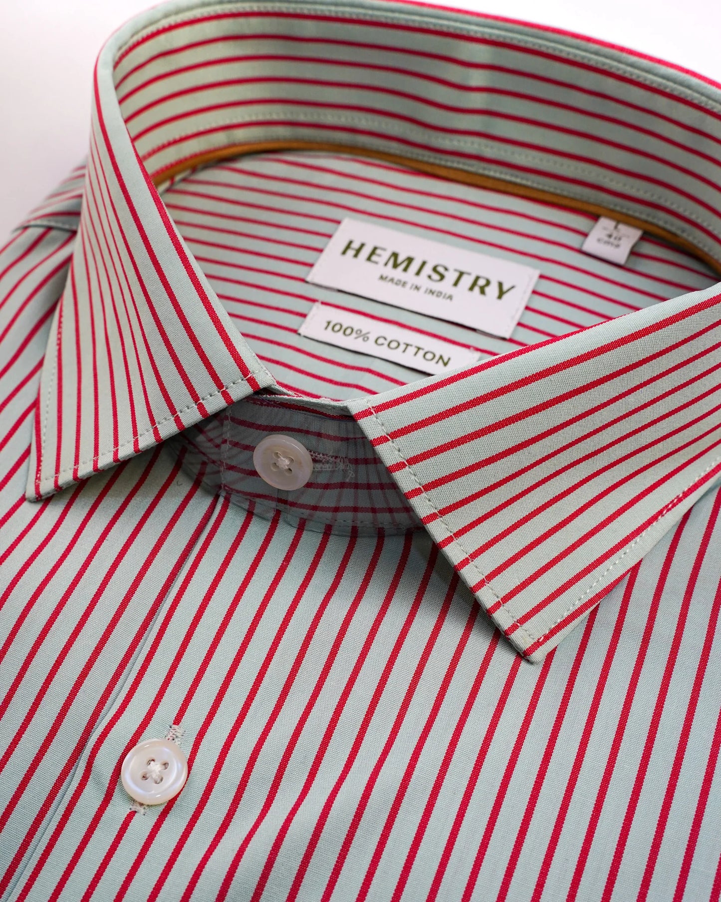 Harbor Red & Ash Stripe Shirt