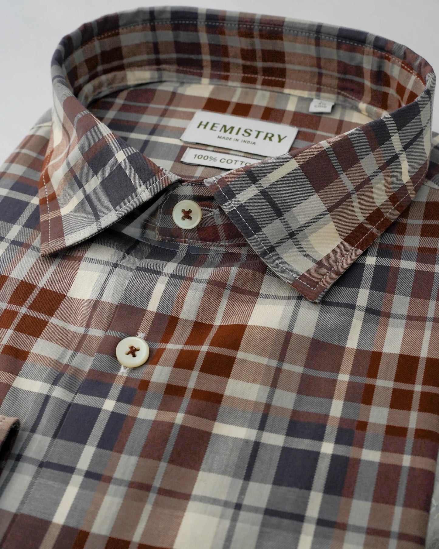 Rustic Twill Plaid Shirt