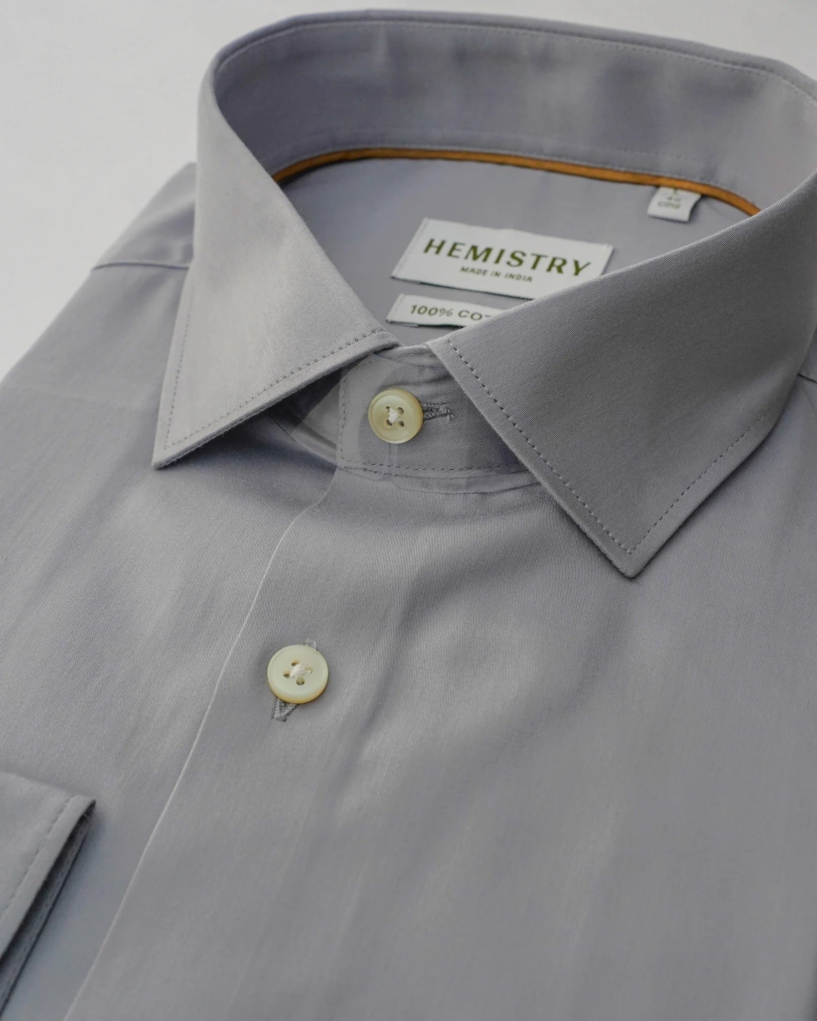 Modern Slate Grey Shirt for Men Modern Slate Grey Shirt for Men