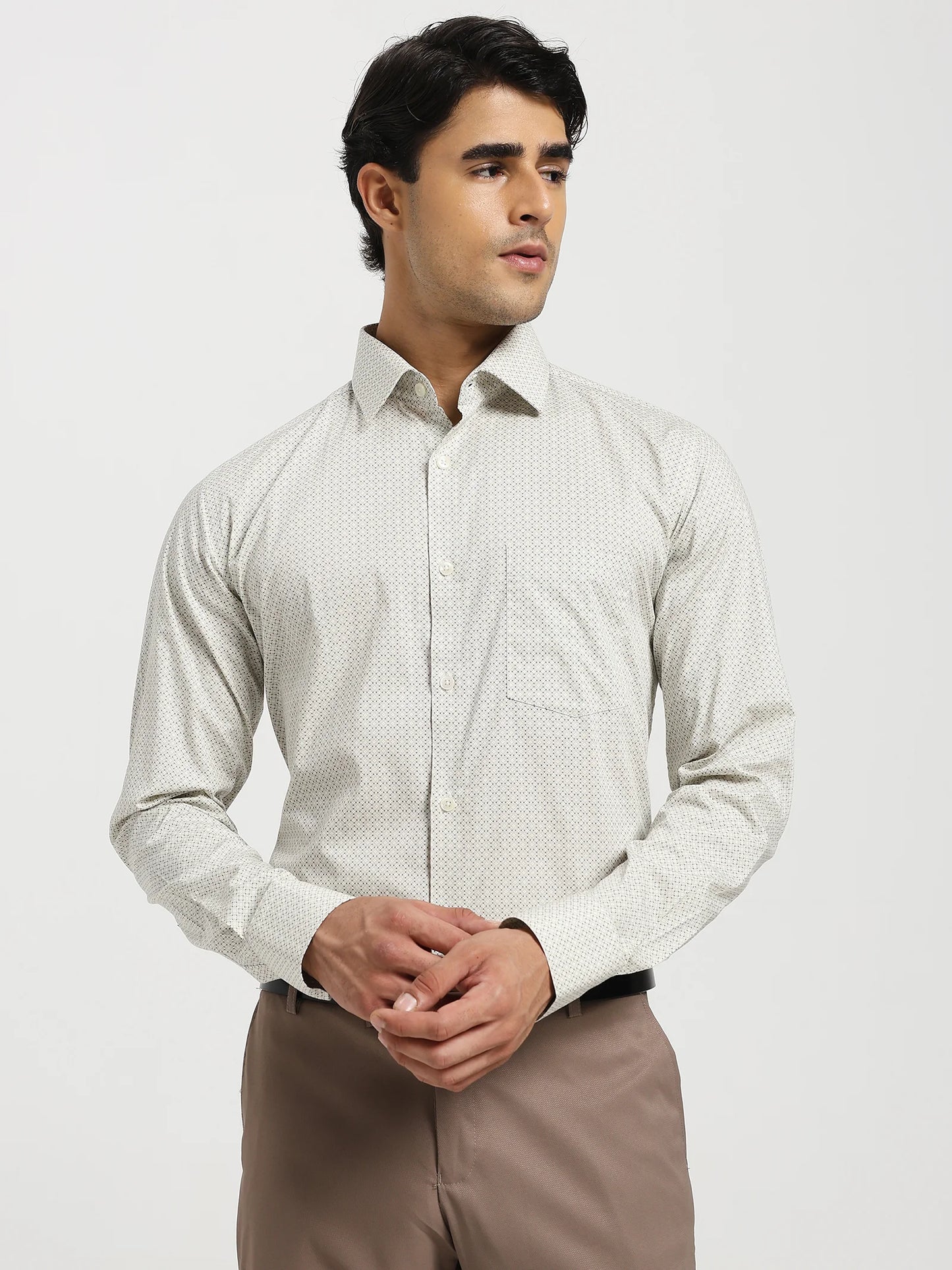 Alabaster Motif Printed Shirt