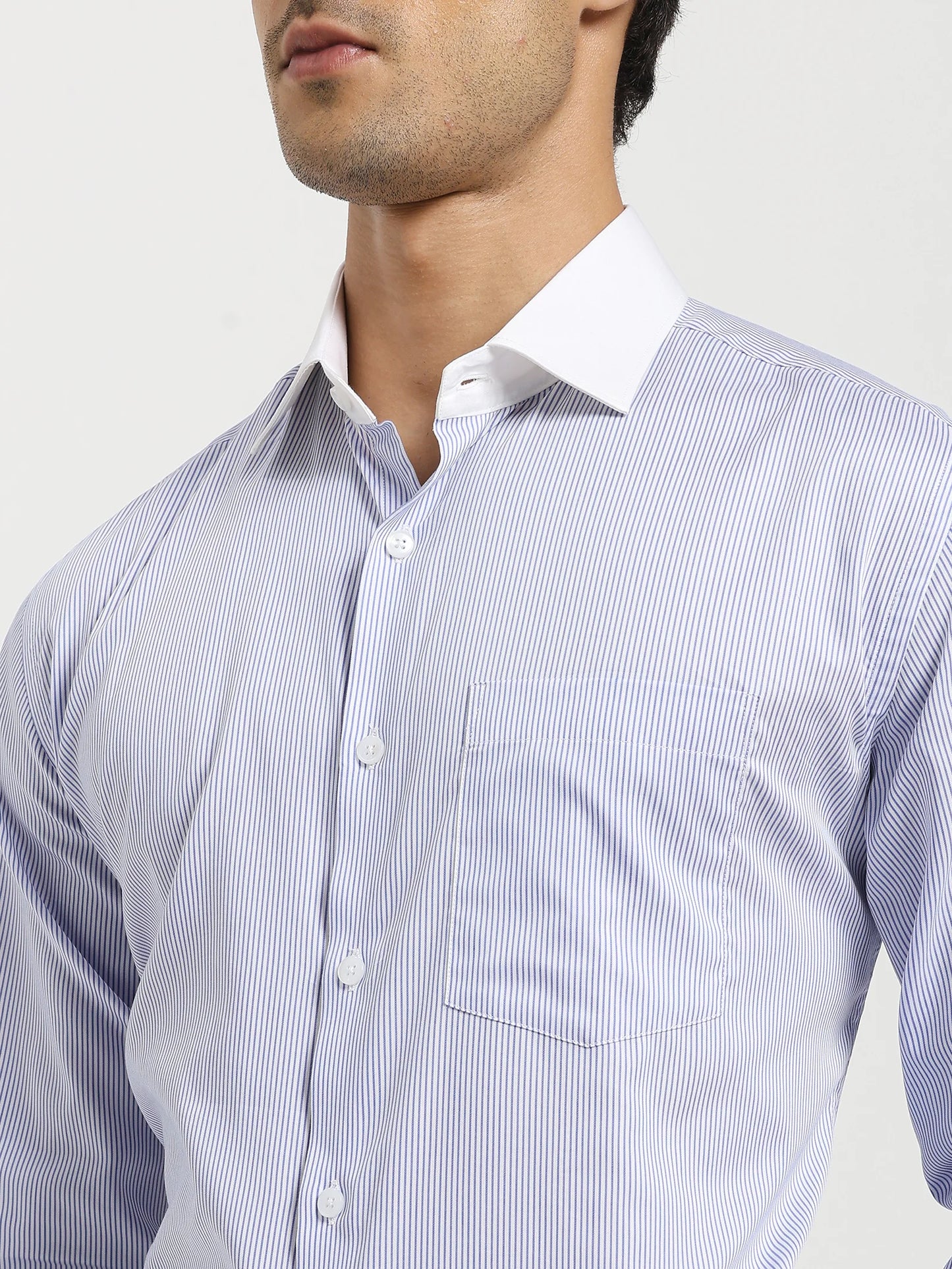 Boardroom Blue Stripe Shirt