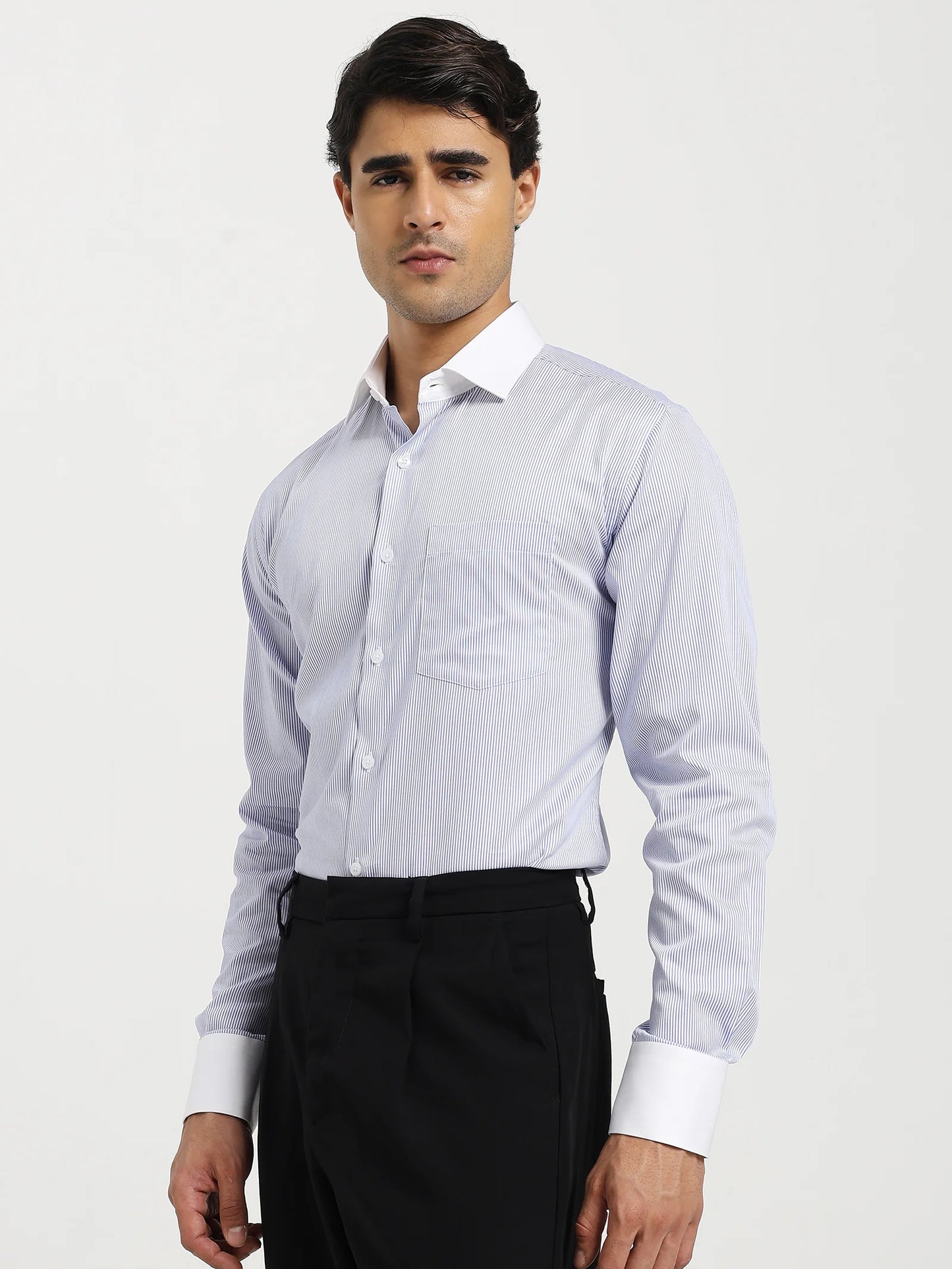 Boardroom Blue Stripe Shirt