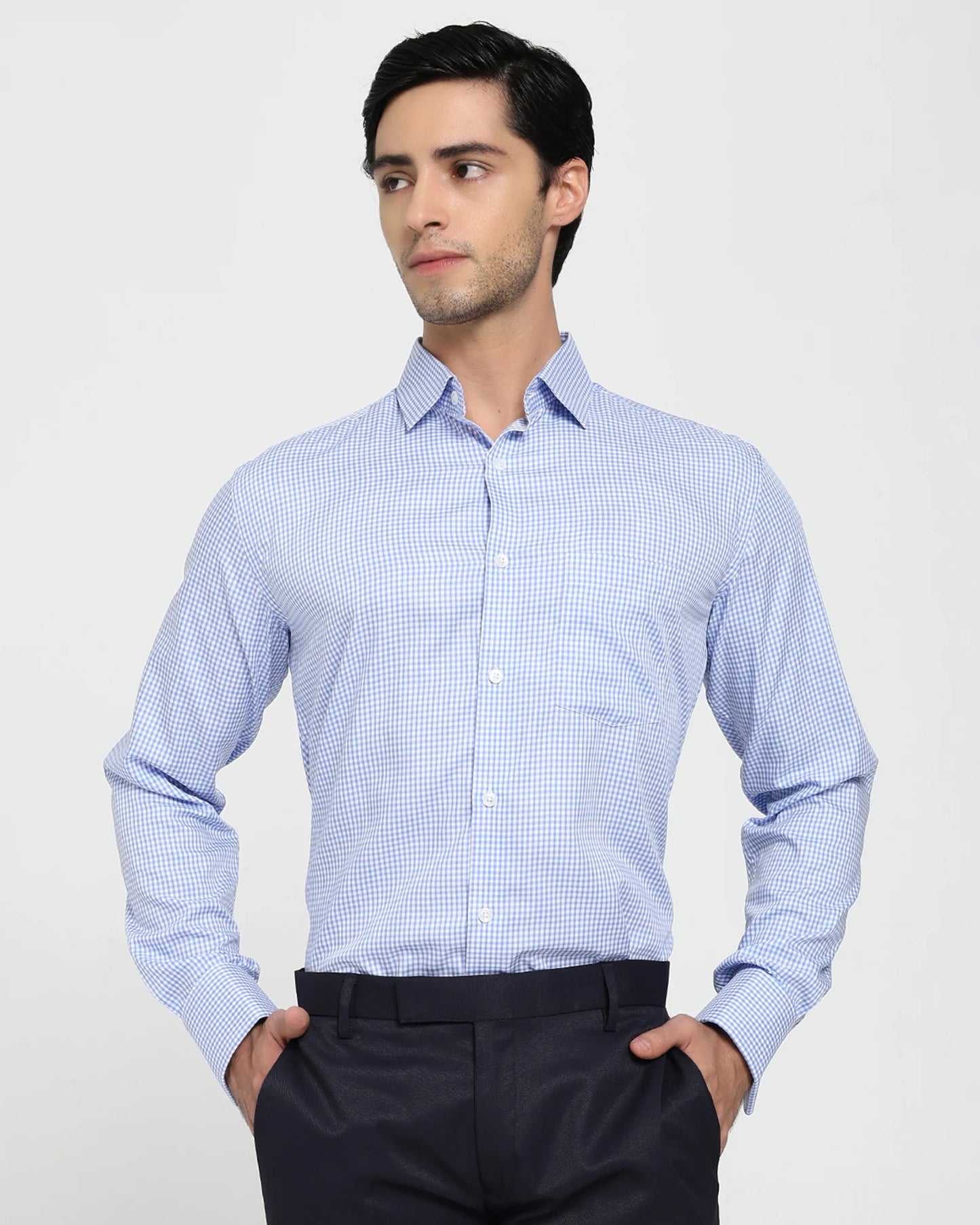 Cambridge Check French Cuff Shirt