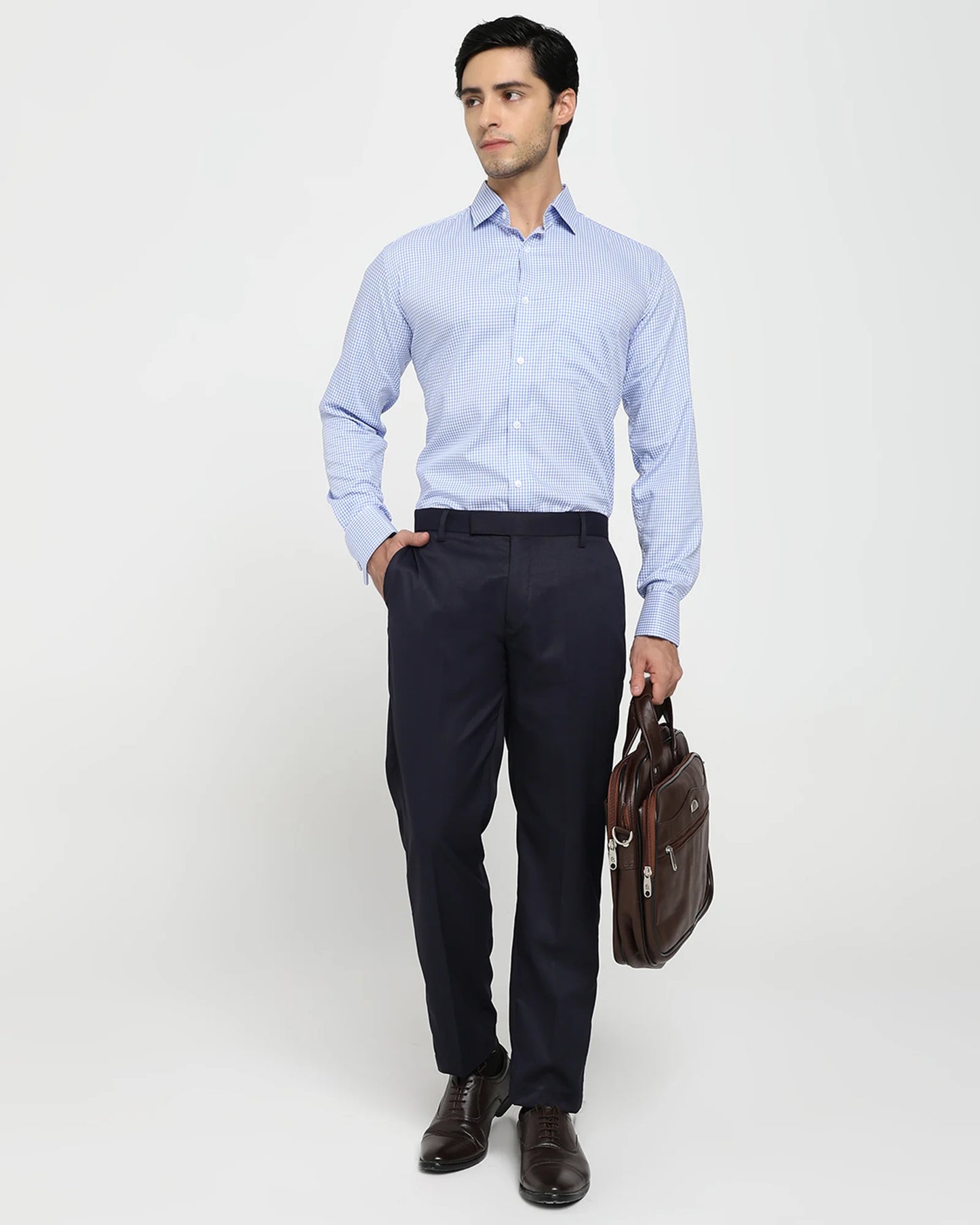 Cambridge Check French Cuff Shirt