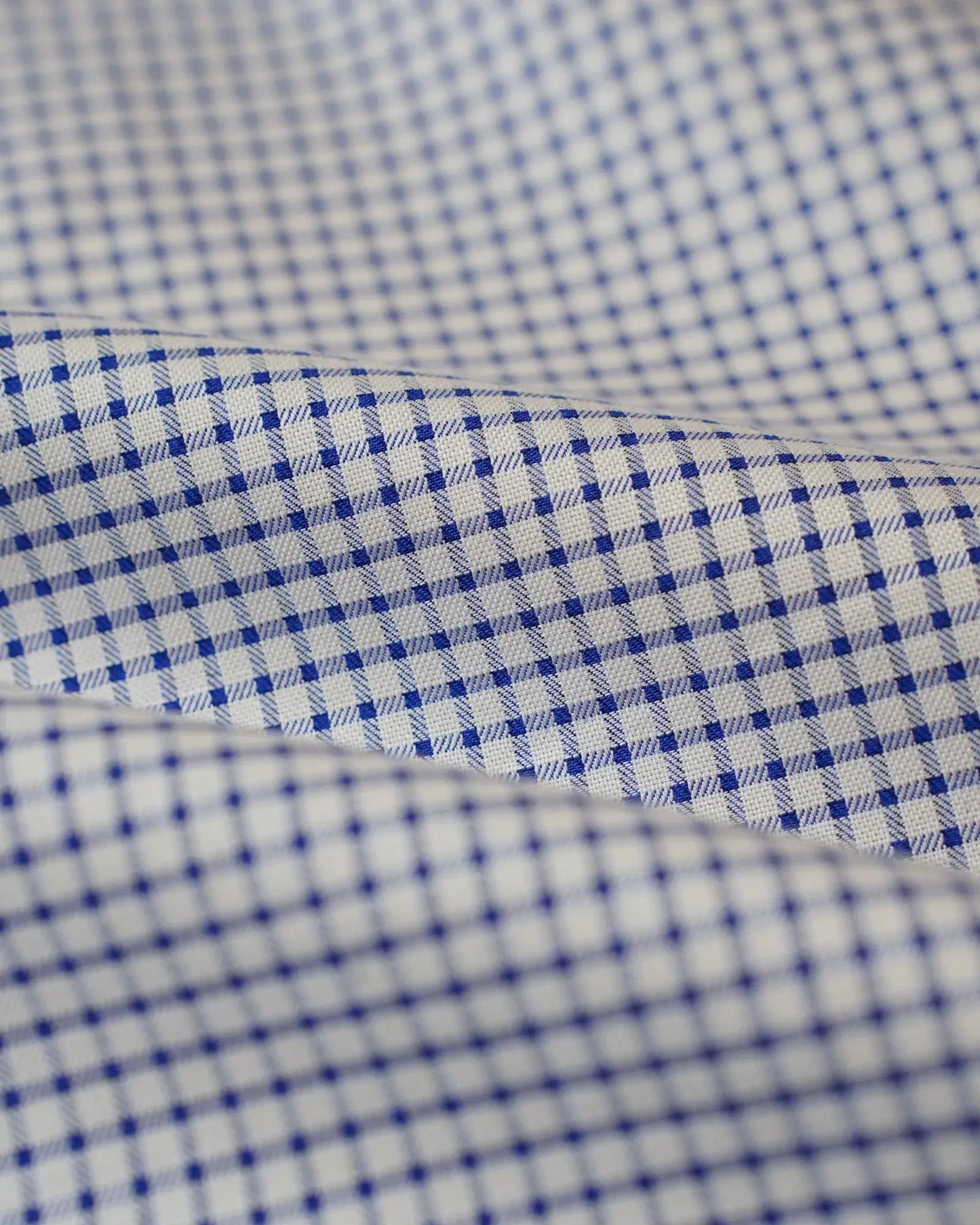 Cobalt Check Shirt