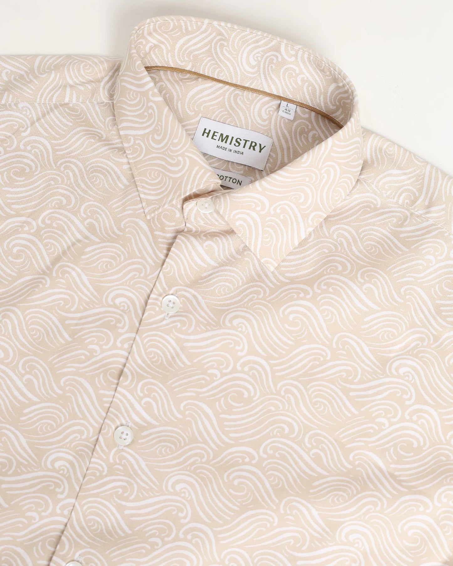 Dune Wave Cotton Shirt