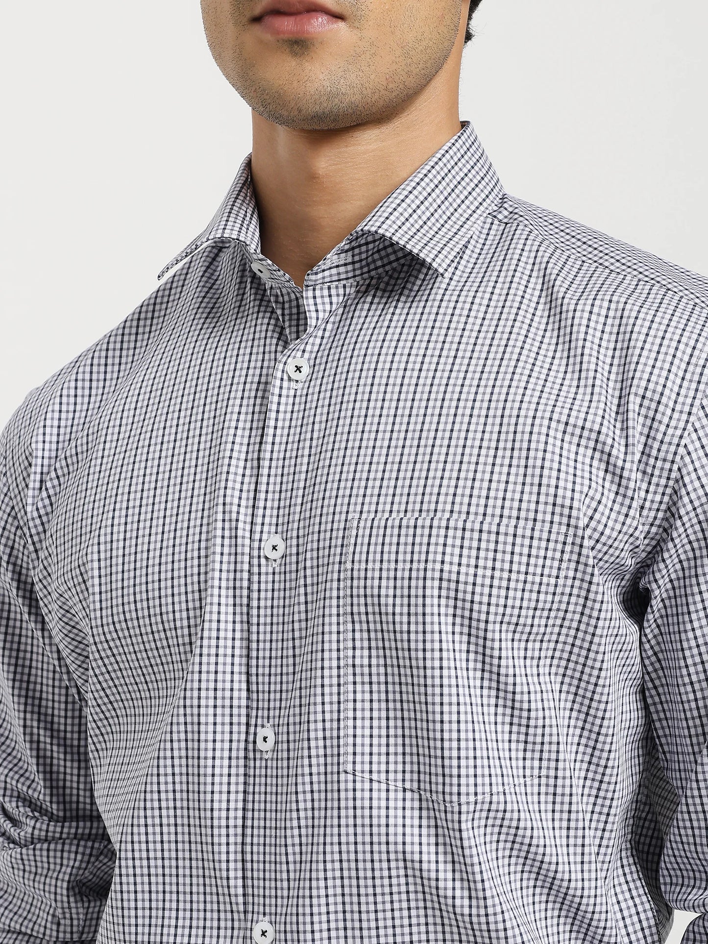Iron Grid Check Shirt