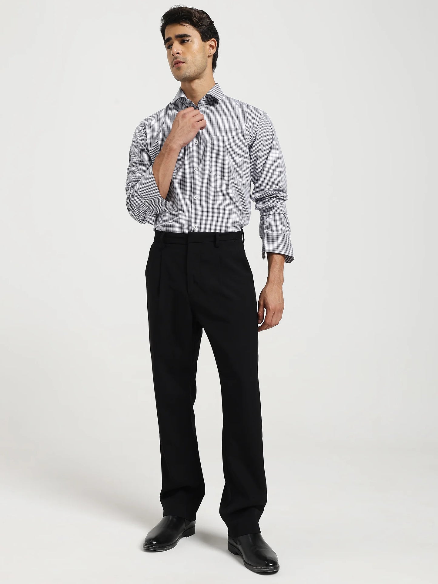 Iron Grid Check Shirt