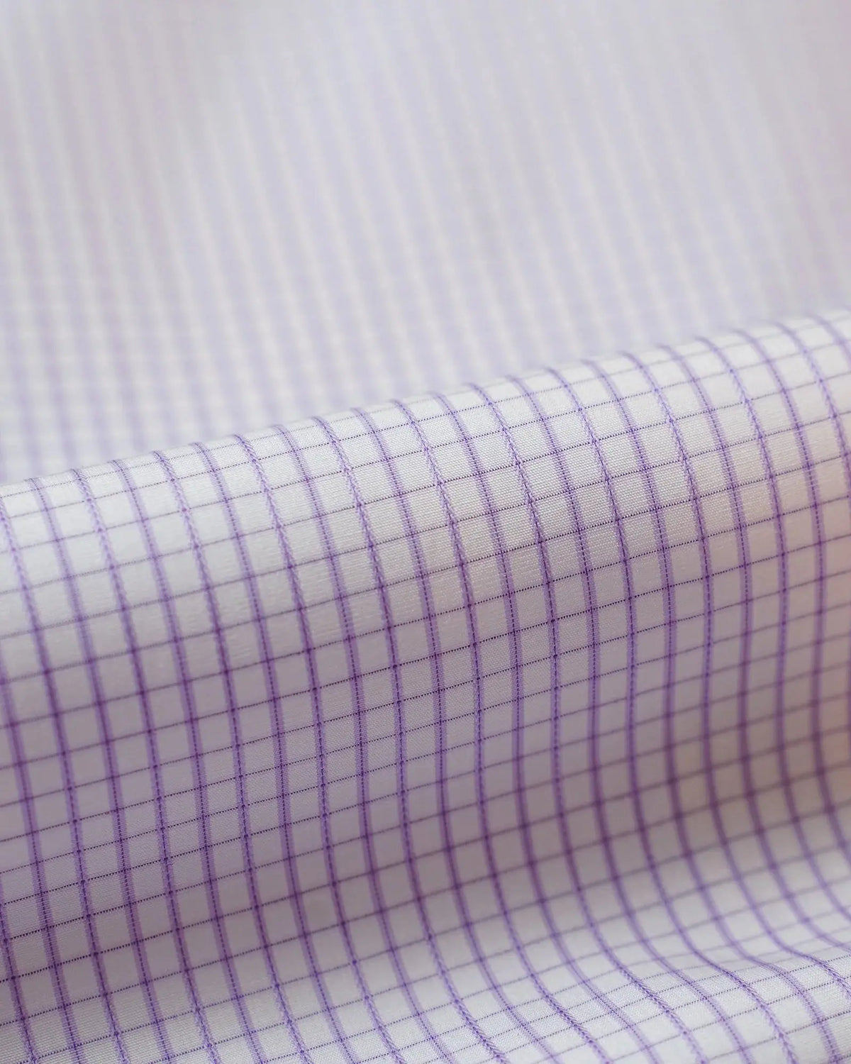 Lilac Meridian Micro Check Shirt