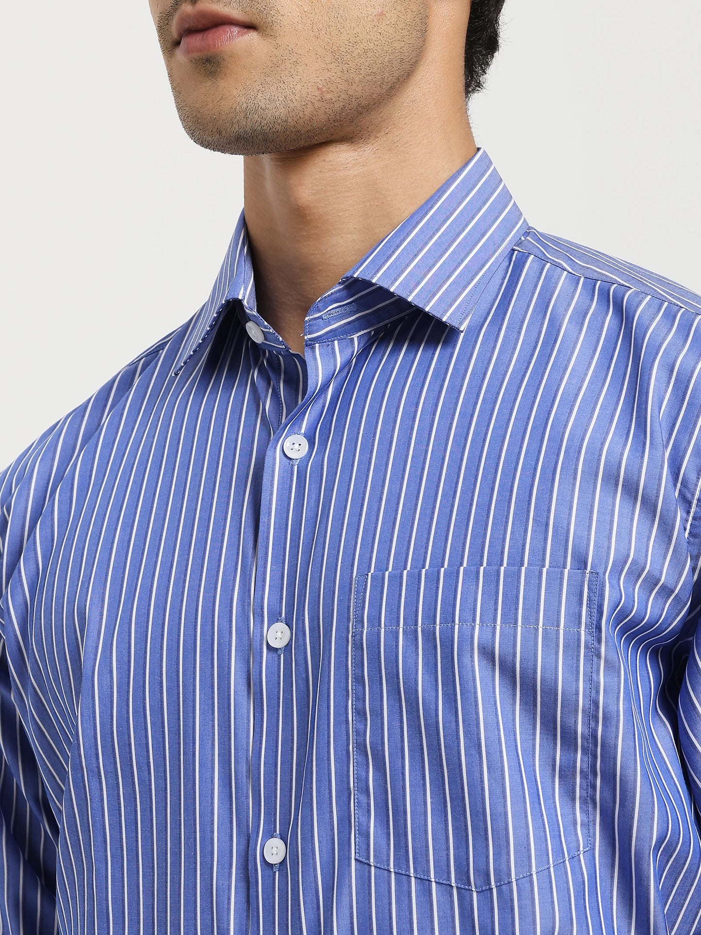 Marine Pinstripe Classic Shirt