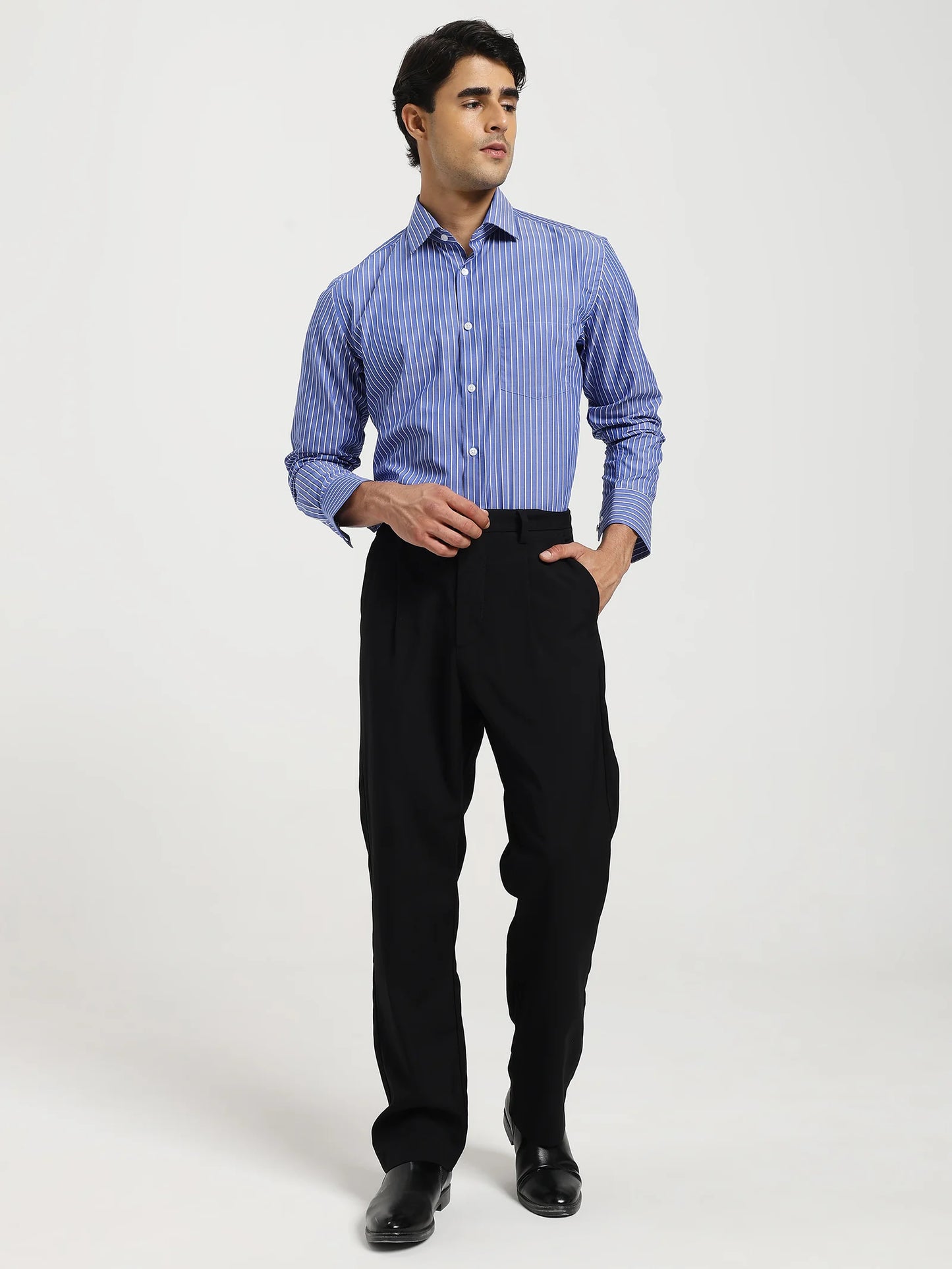 Marine Pinstripe Classic Shirt