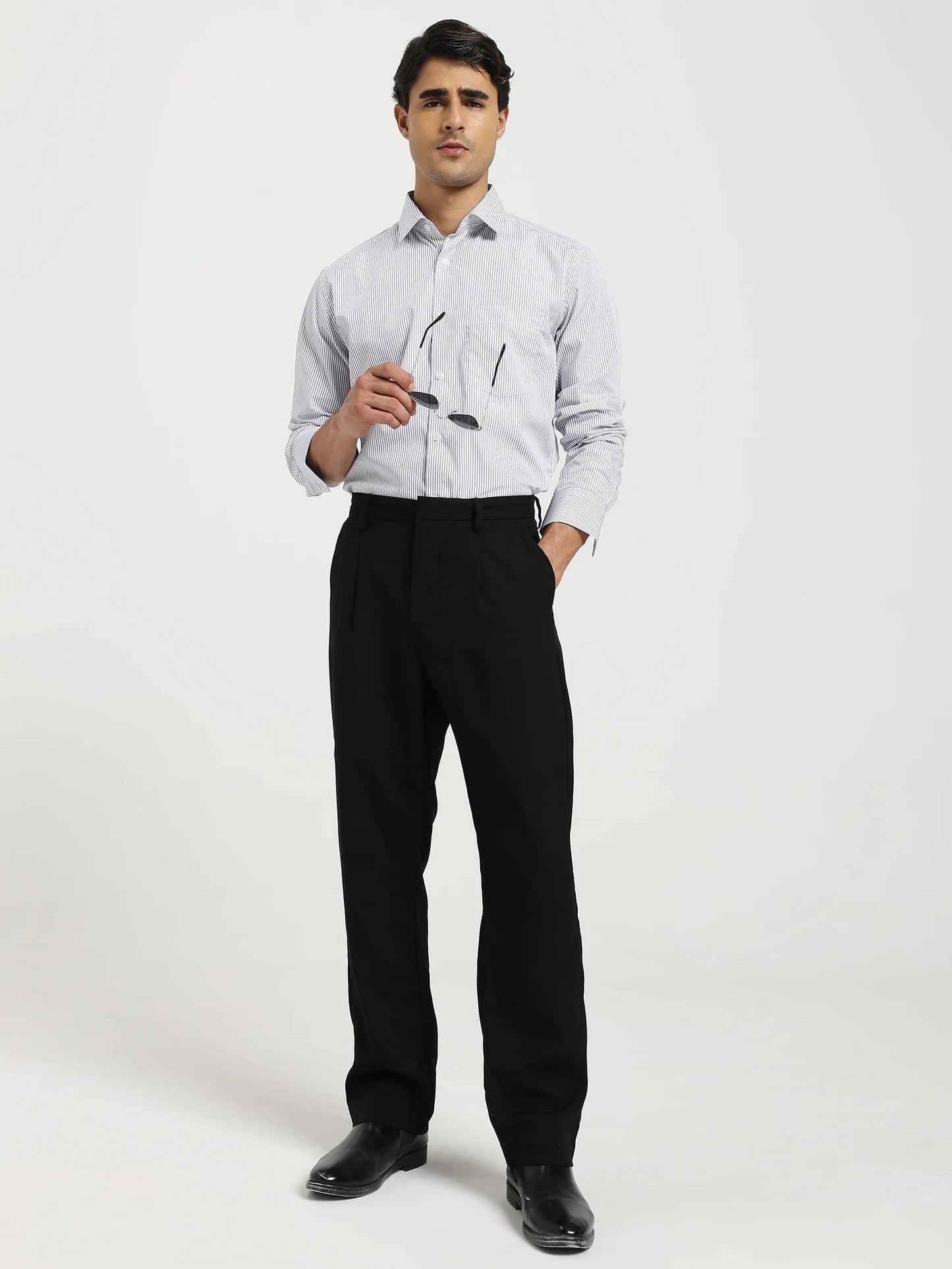 Nautica Herringbone Stripe Shirt