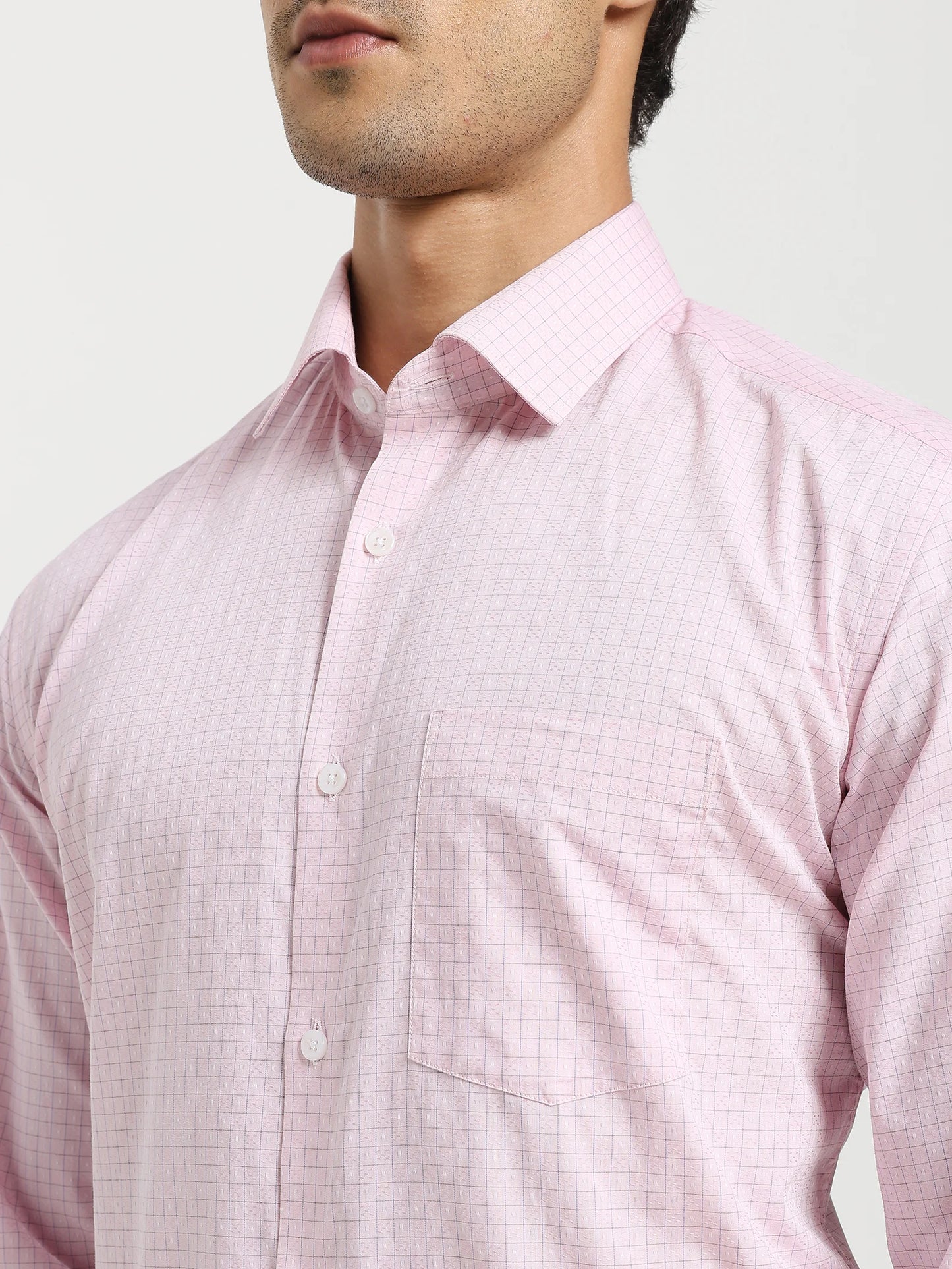Orchid Grid Microcheck Shirt