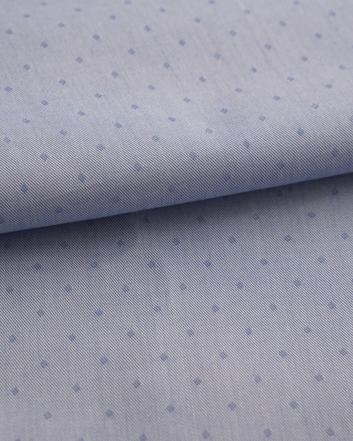 Powder Blue Micro Motif Shirt
