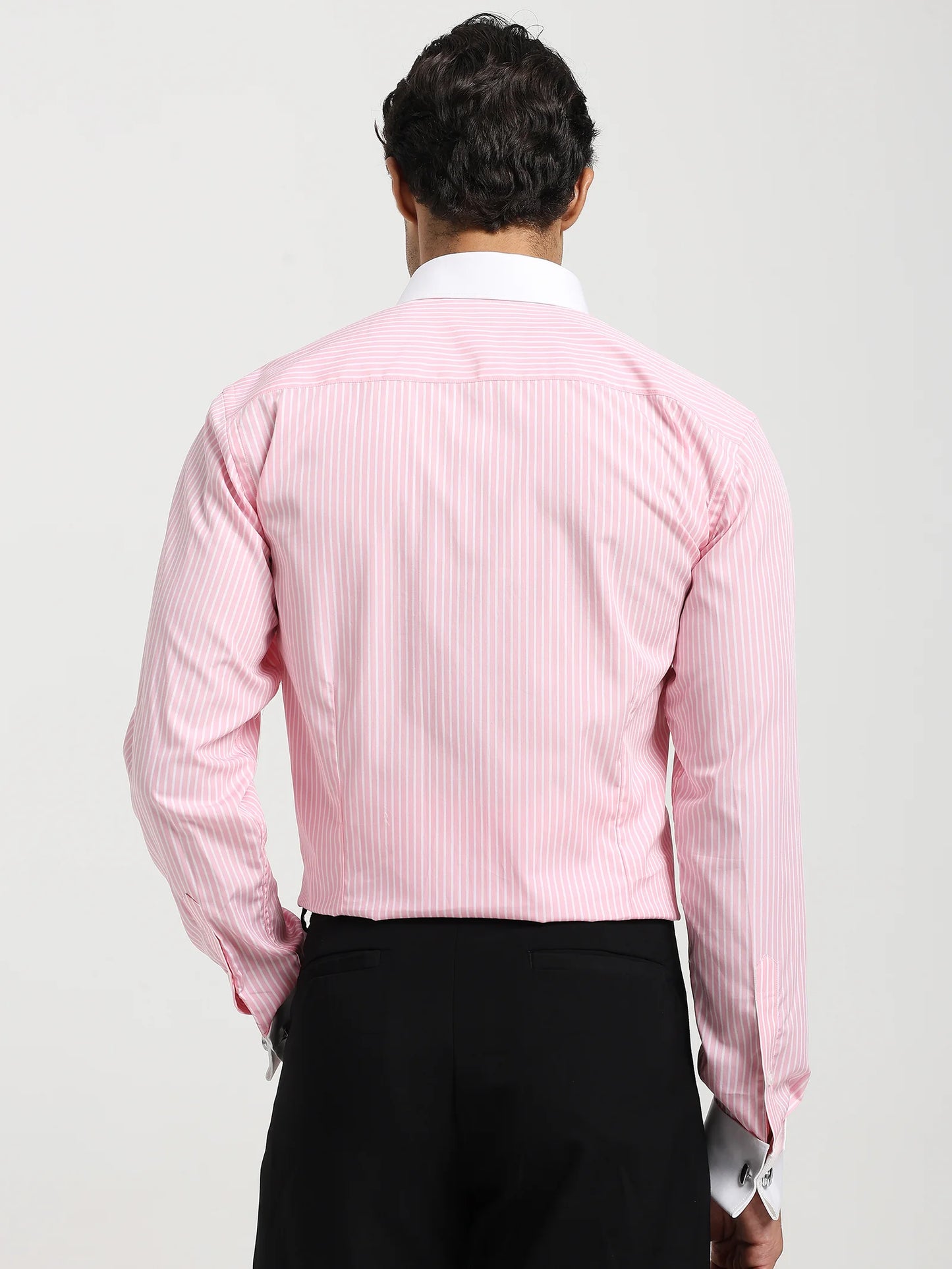 Rosé Royale Contrast Collar Shirt