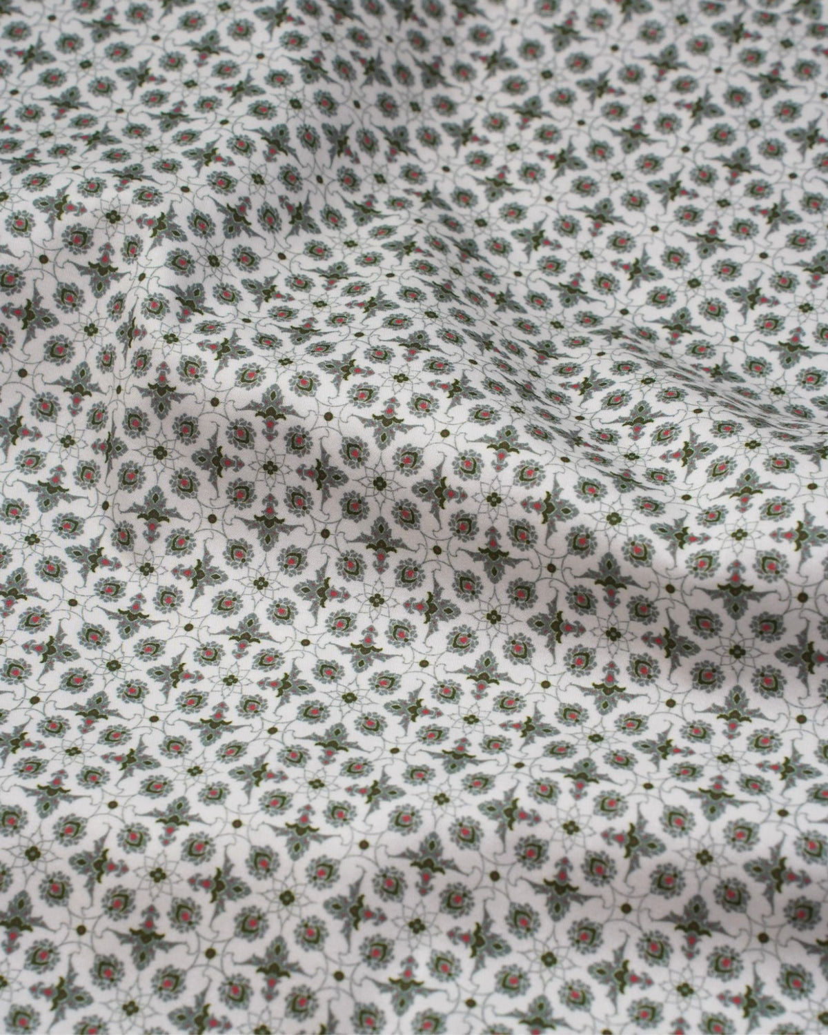Sage Floral Jaali Short Kurta