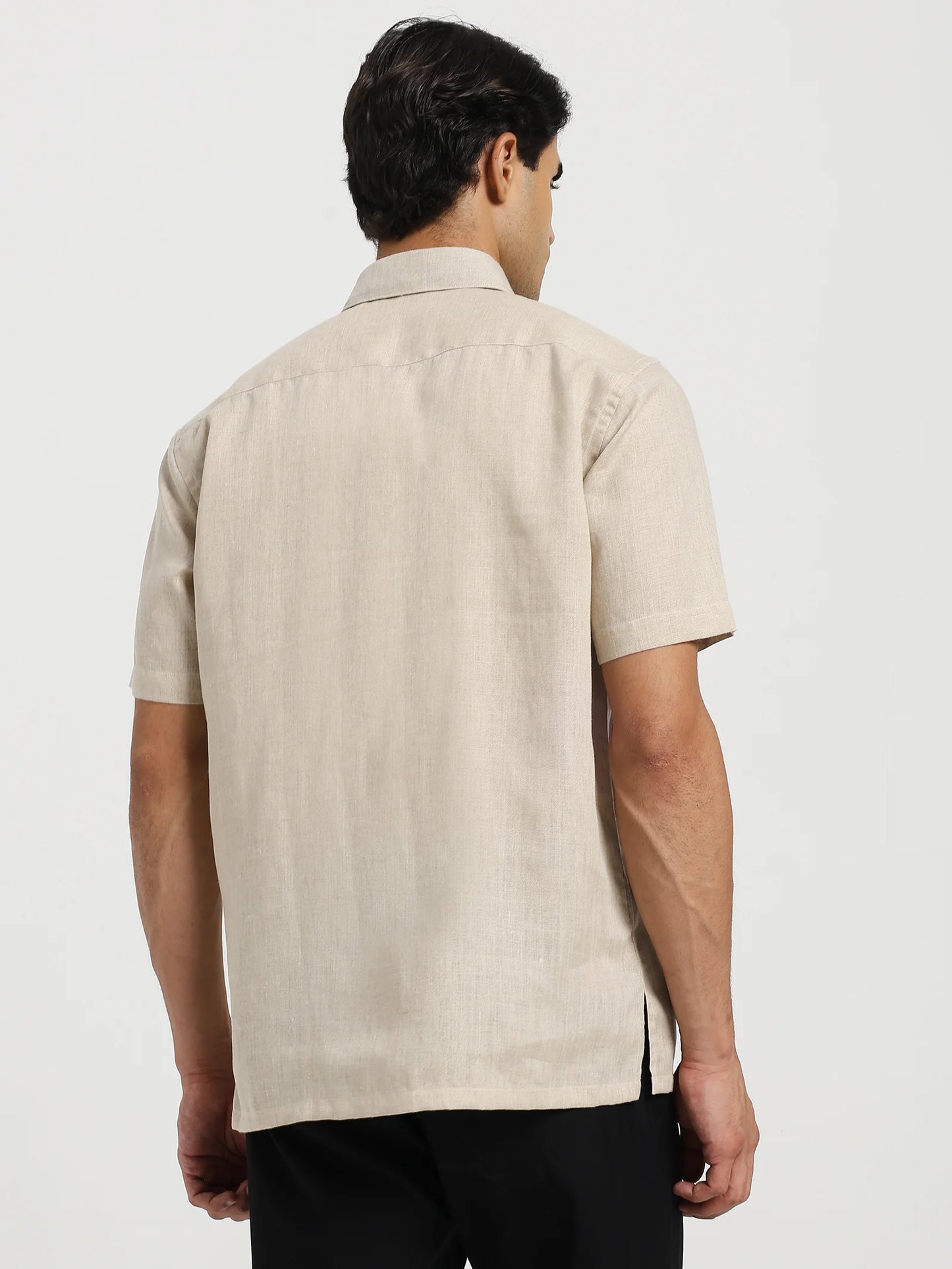 Sahara Beige Linen Shirt