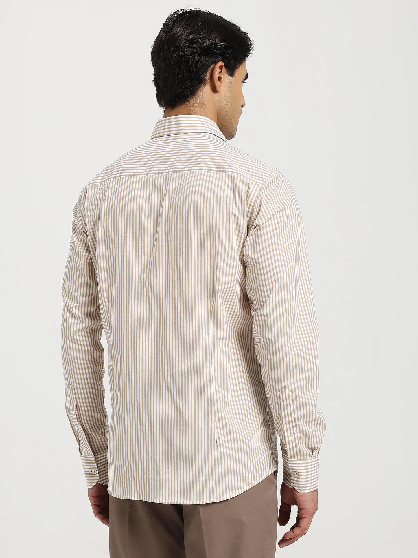 Sandstone Stripe Poplin Shirt