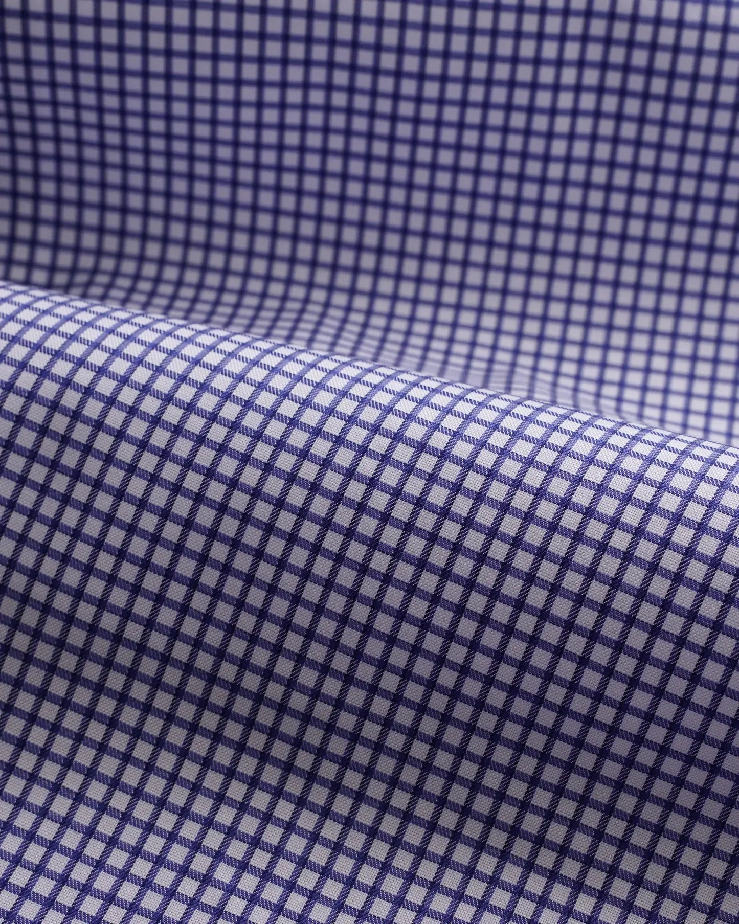 Savile Check Contrast Collar Shirt