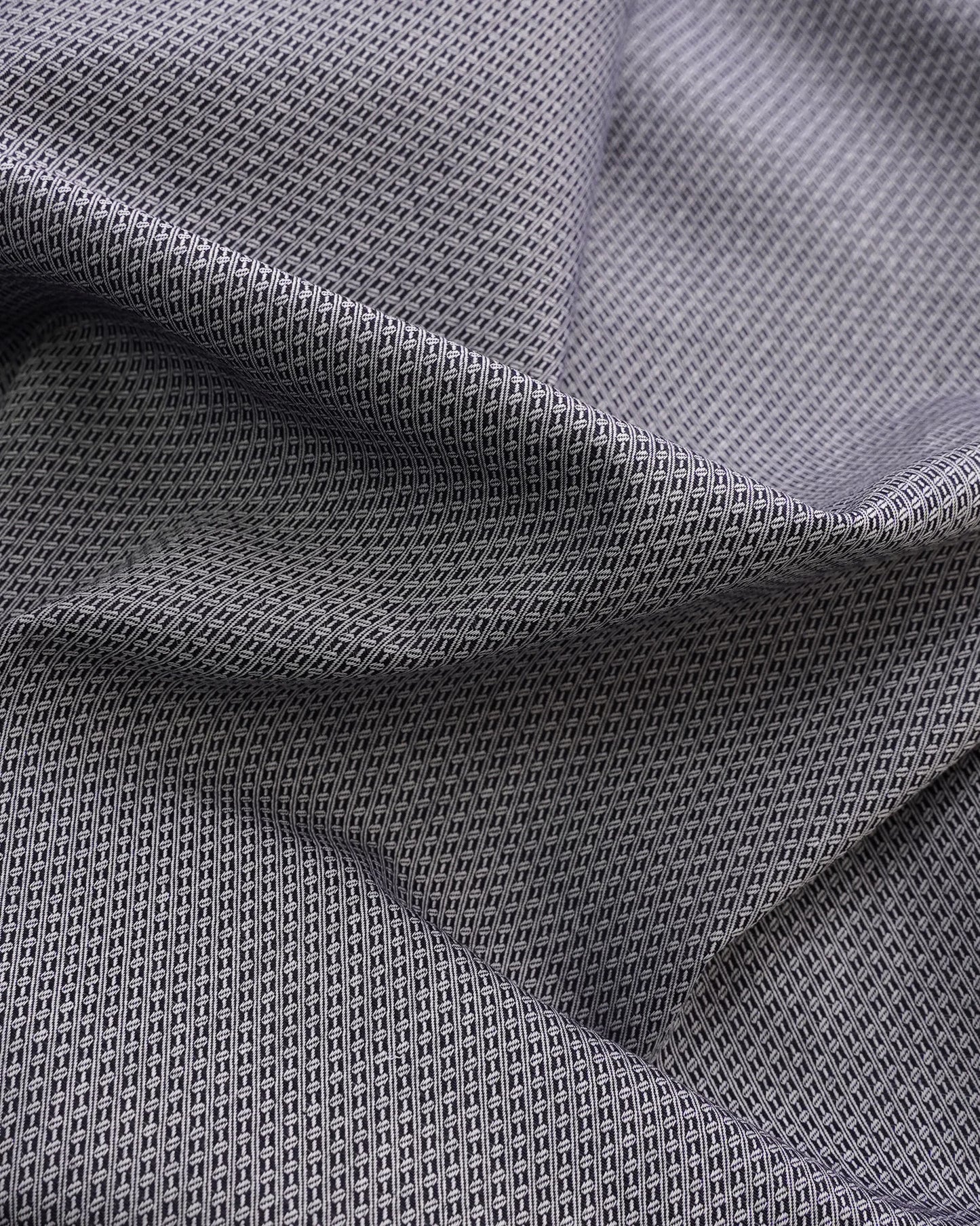 Slate Grid Dobby Shirt