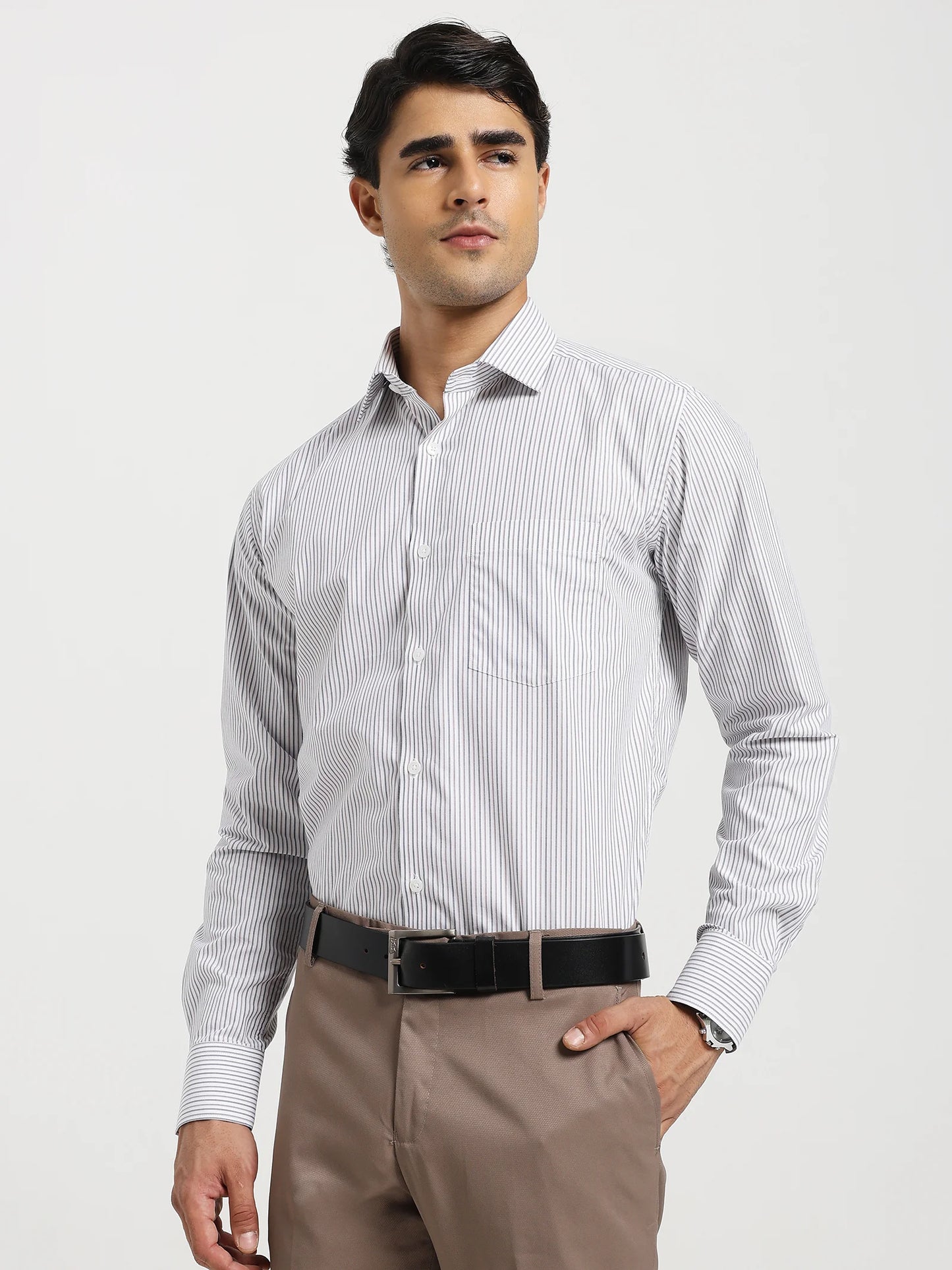 Slate & Rose Stripe Cotton Shirt