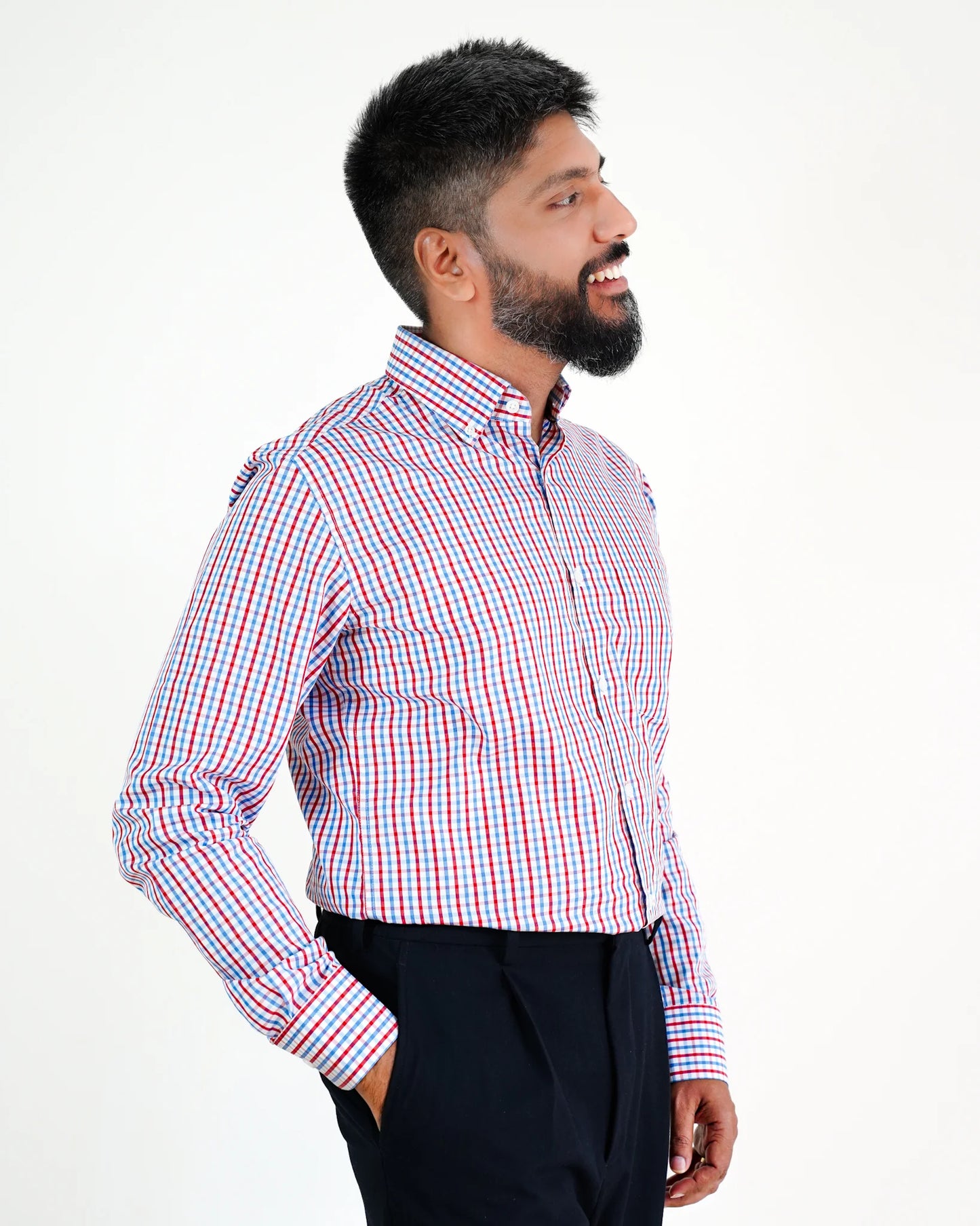 Patriotic Picnic Check Shirt
