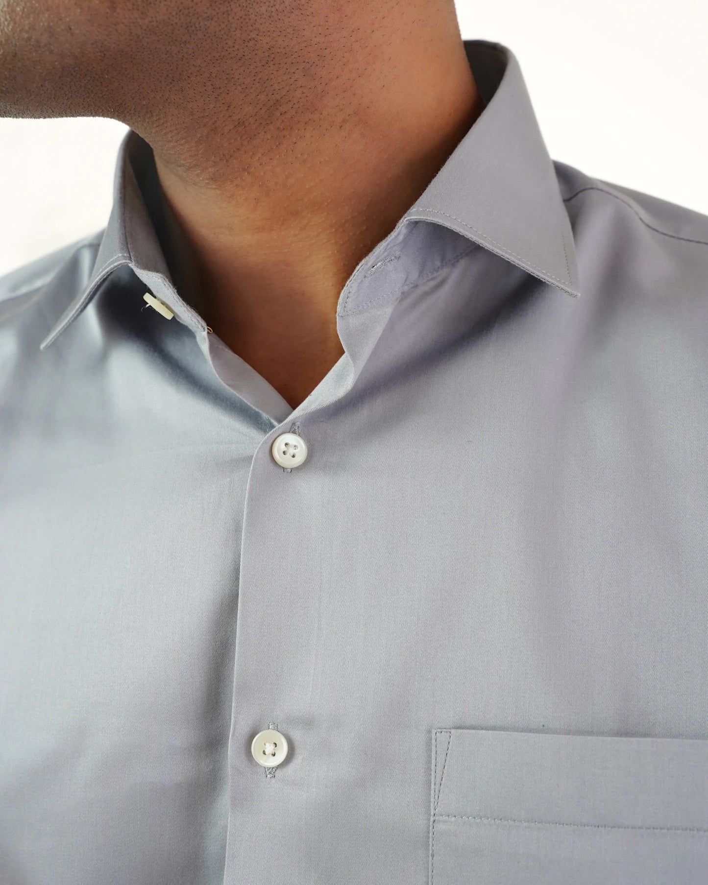 Modern Slate Grey Shirt