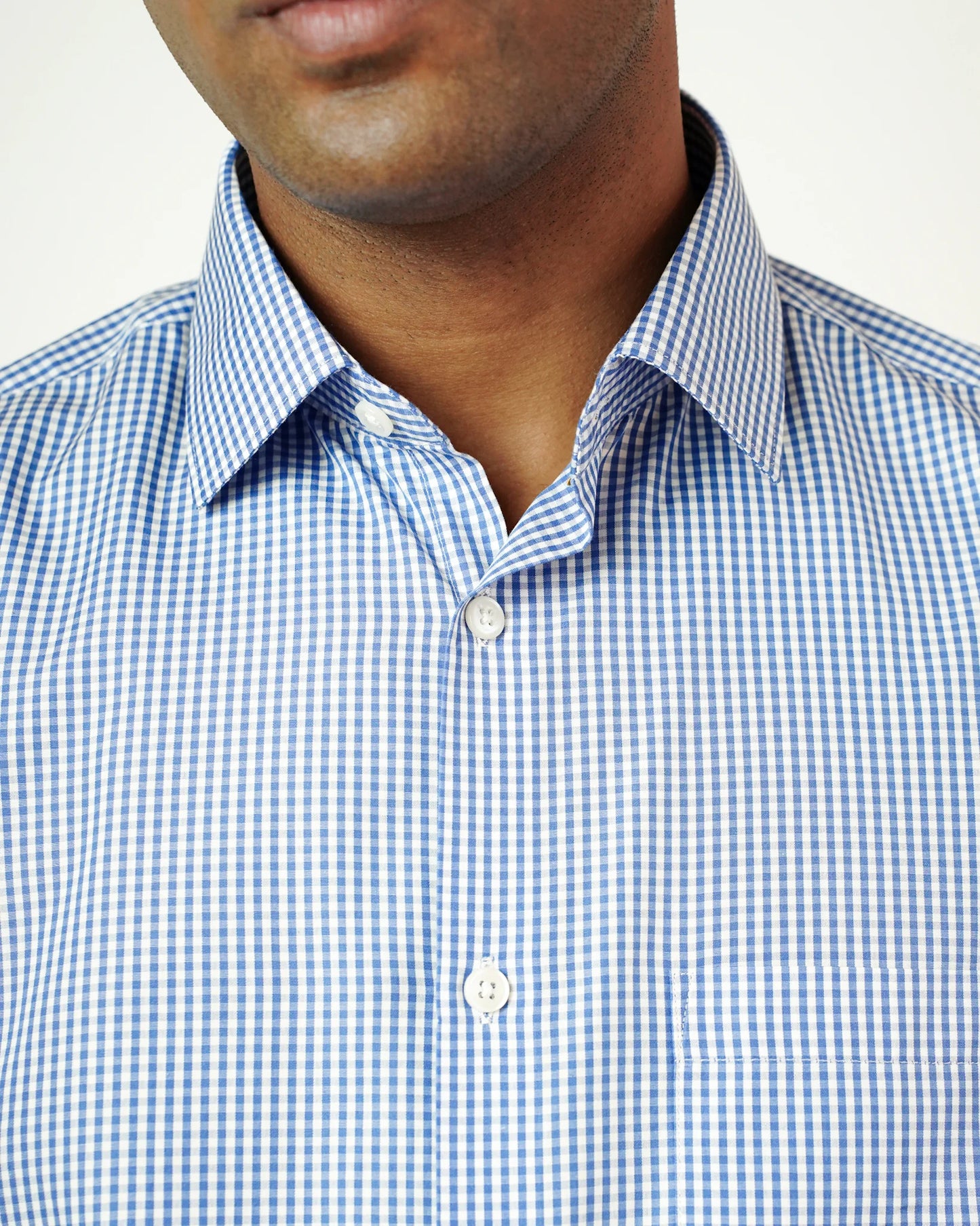 Summer Sky Gingham Shirt