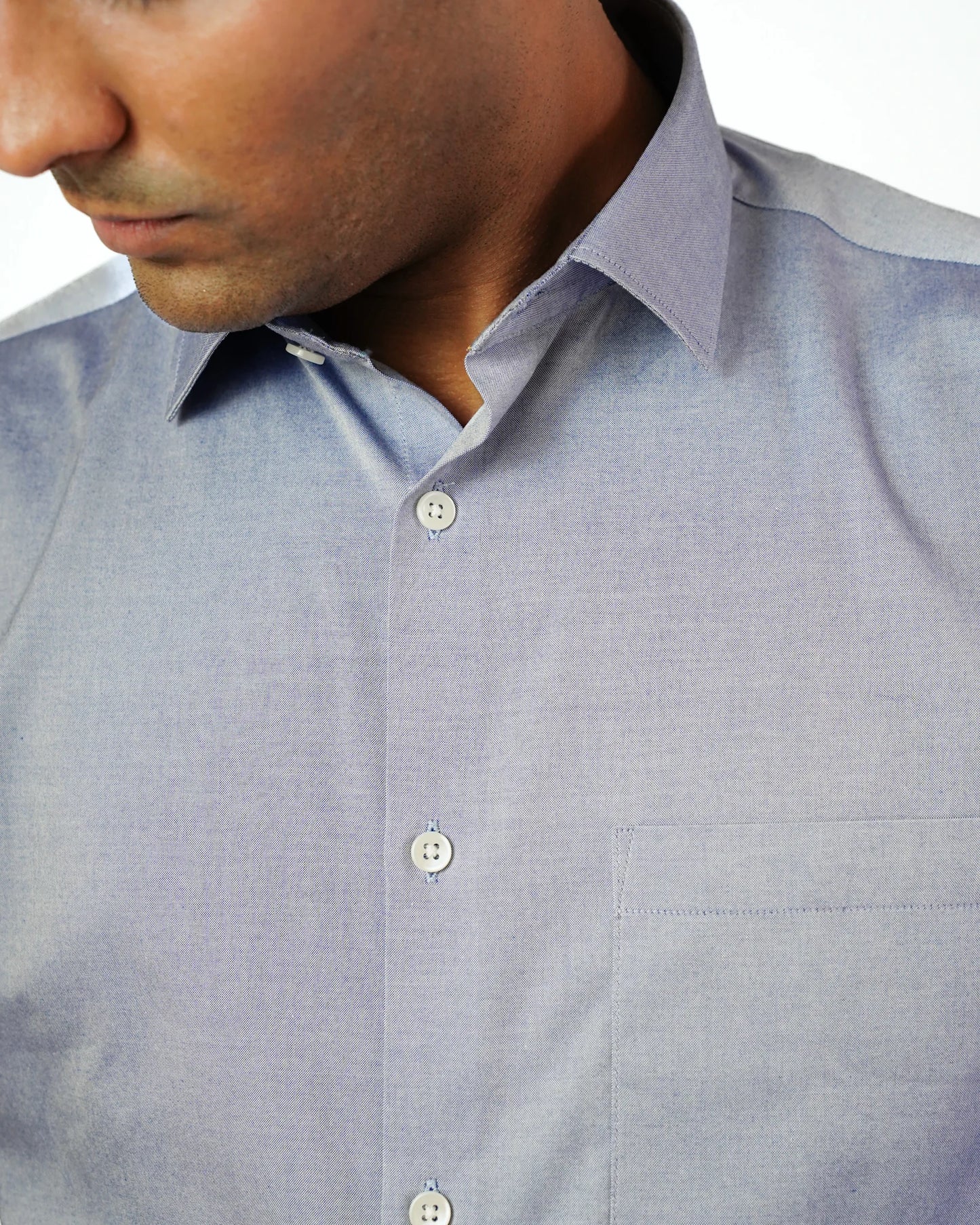 Twilight Chambray Cotton Shirt