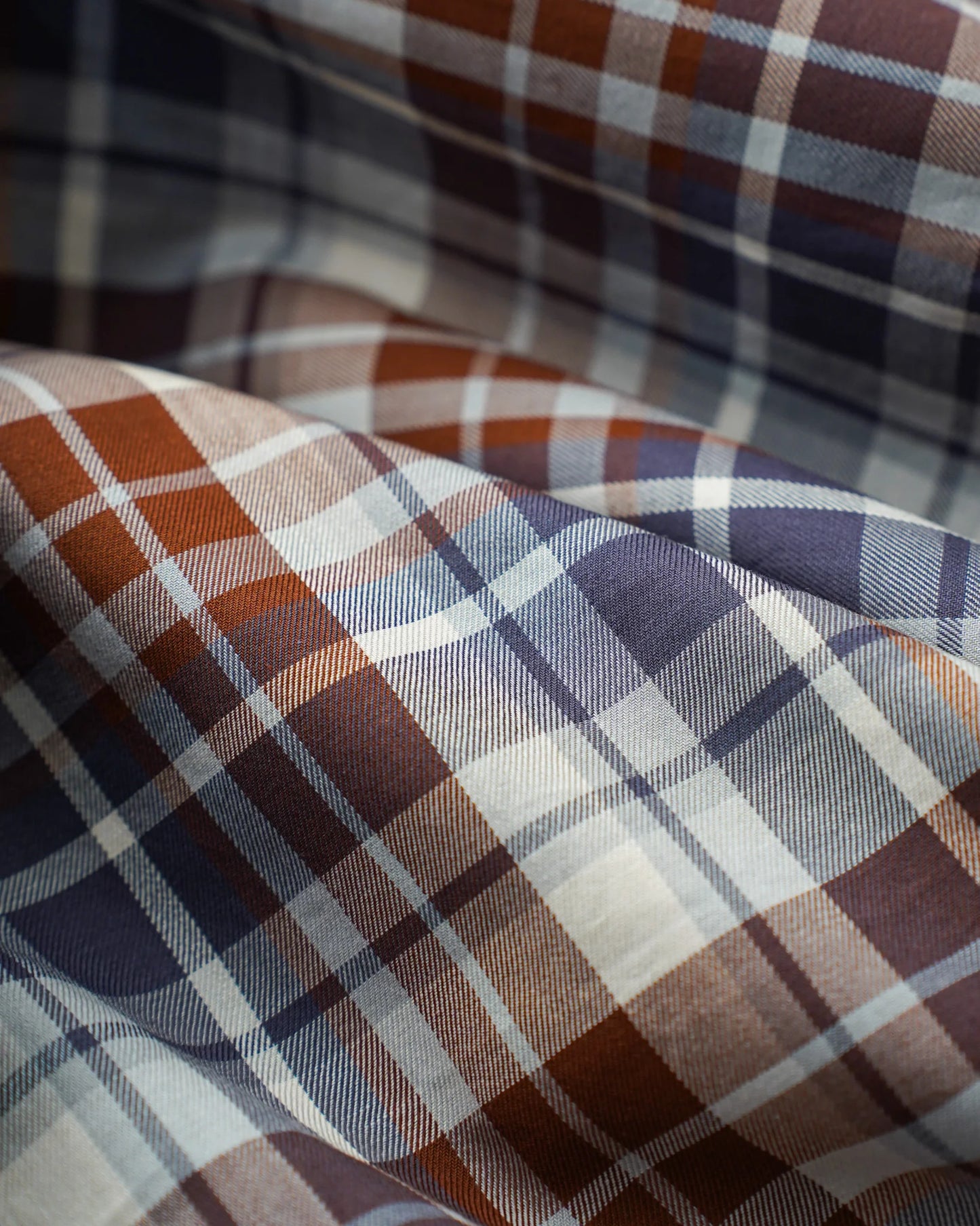 Rustic Twill Plaid Shirt