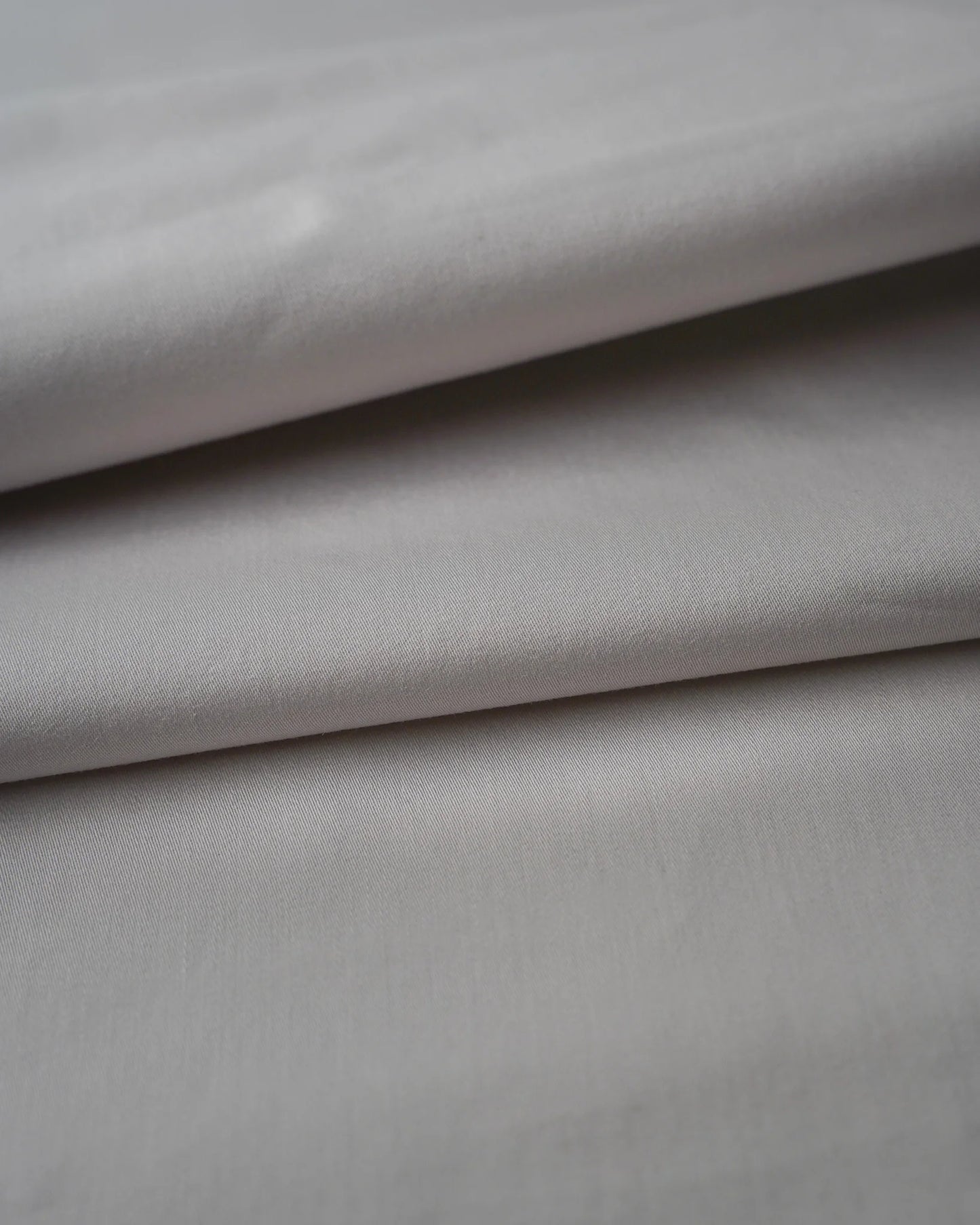 Sleek Silver Mist Satin Shirt