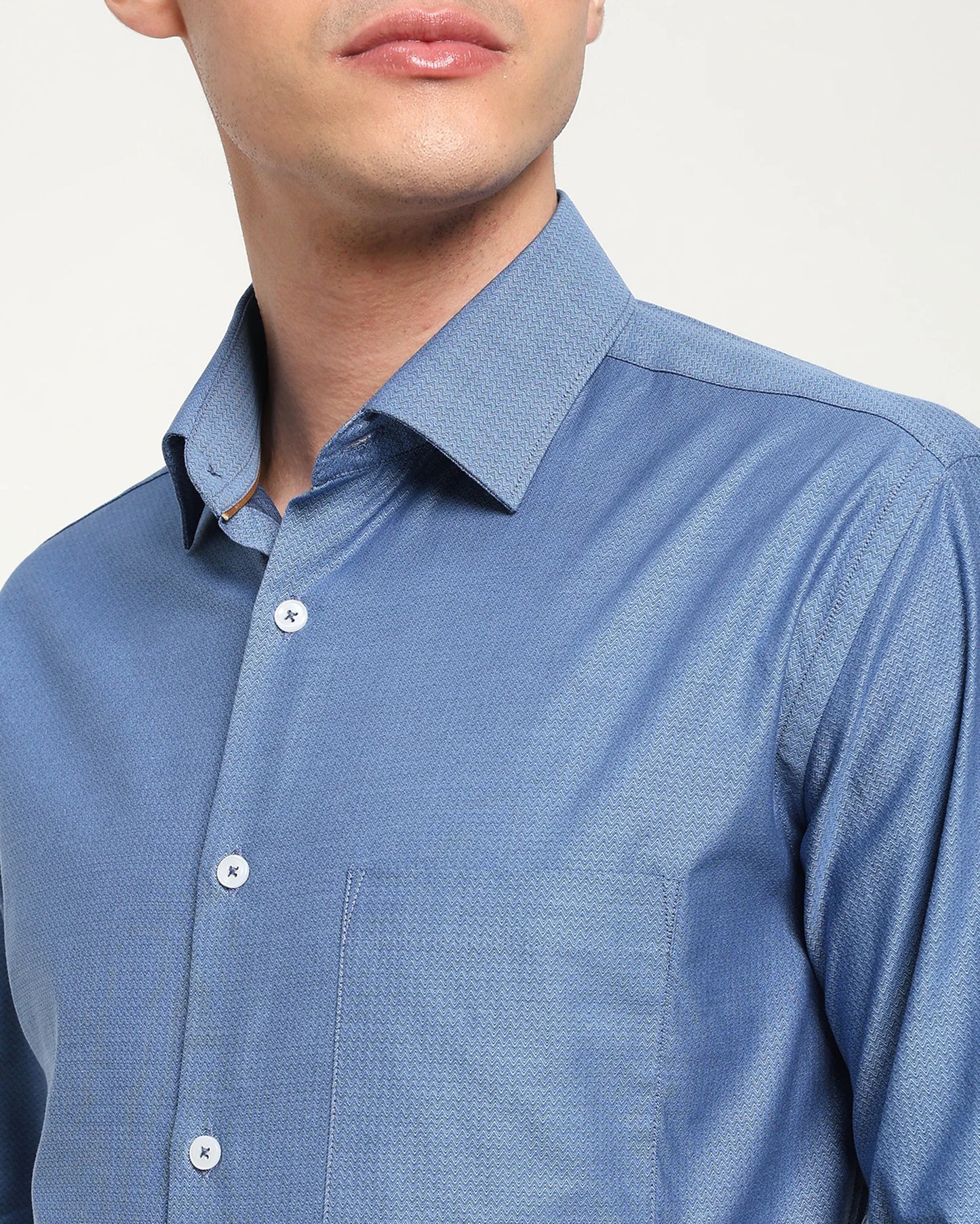 Aegean Chevron Dobby Shirt