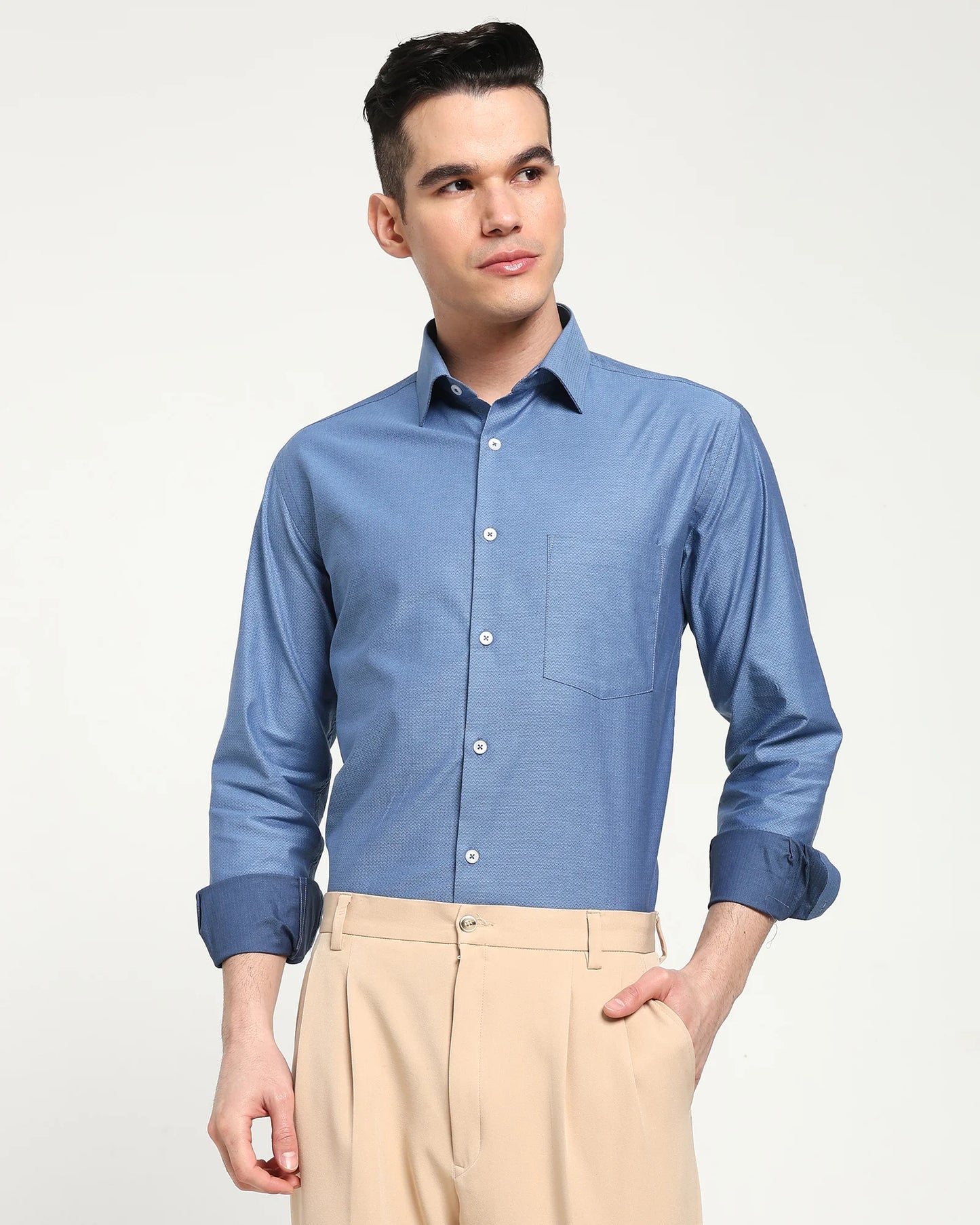 Aegean Chevron Dobby Shirt