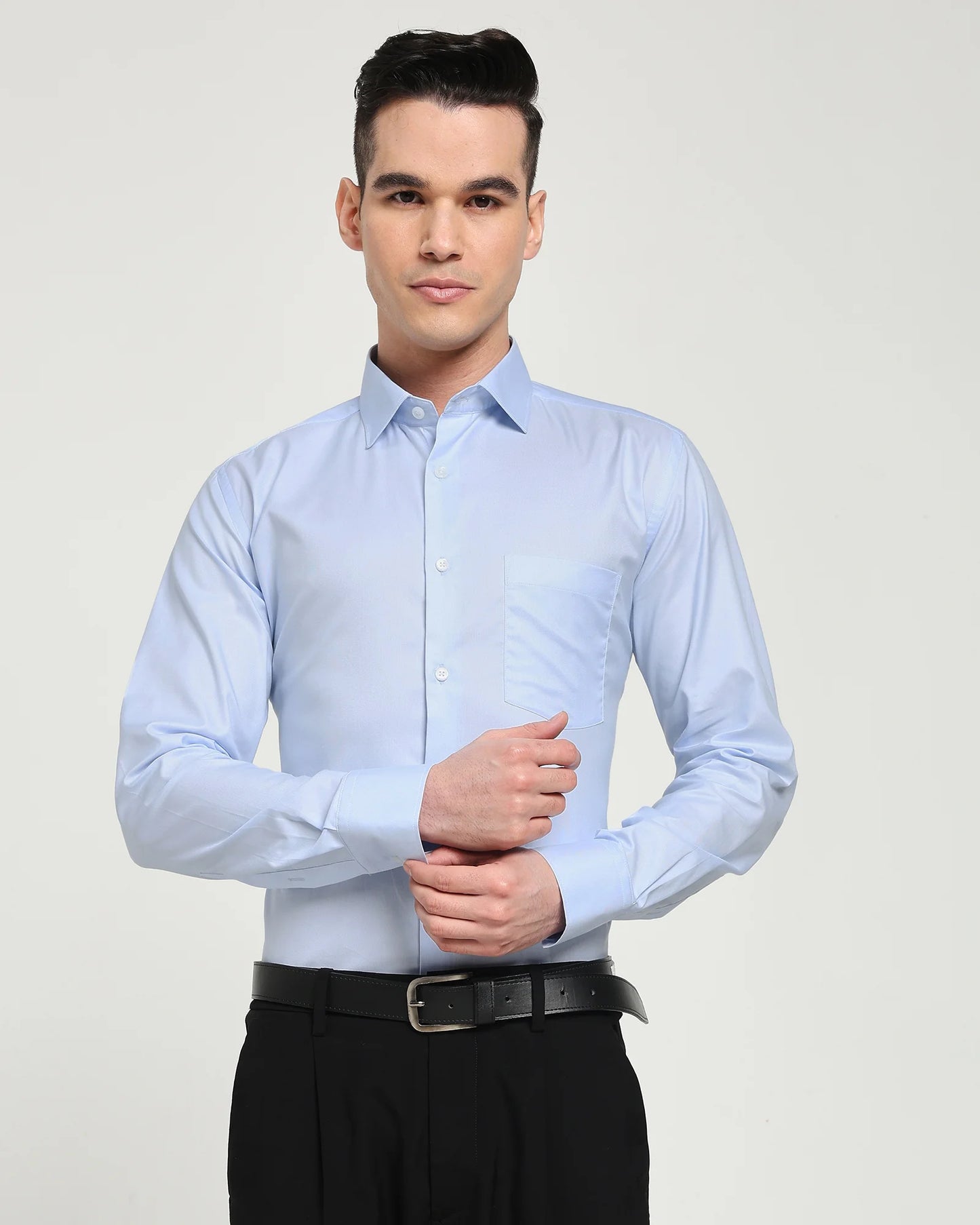 Aether Micro Texture Cotton Shirt