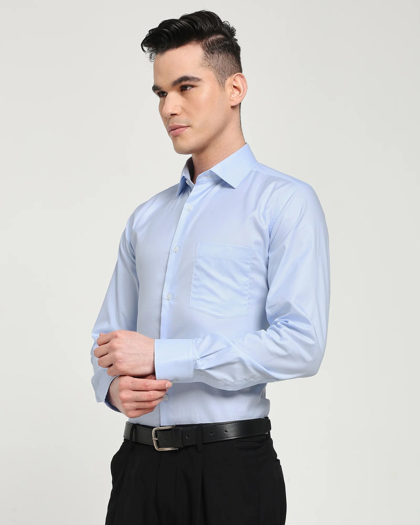 Aether Micro Texture Cotton Shirt