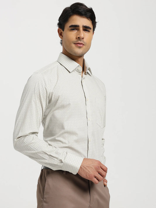 Alabaster Motif Printed Shirt