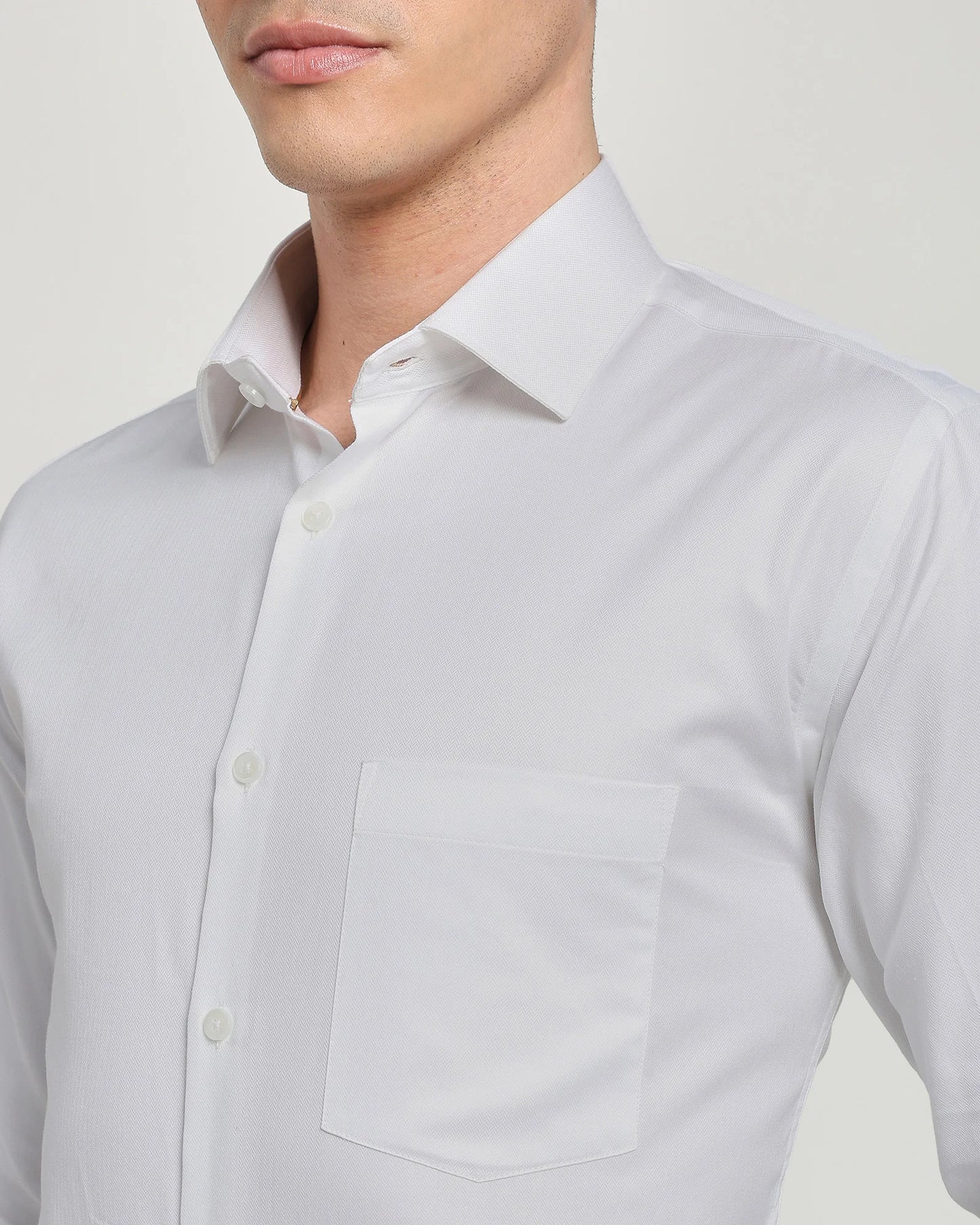 Amour Herringbone Giza Shirt