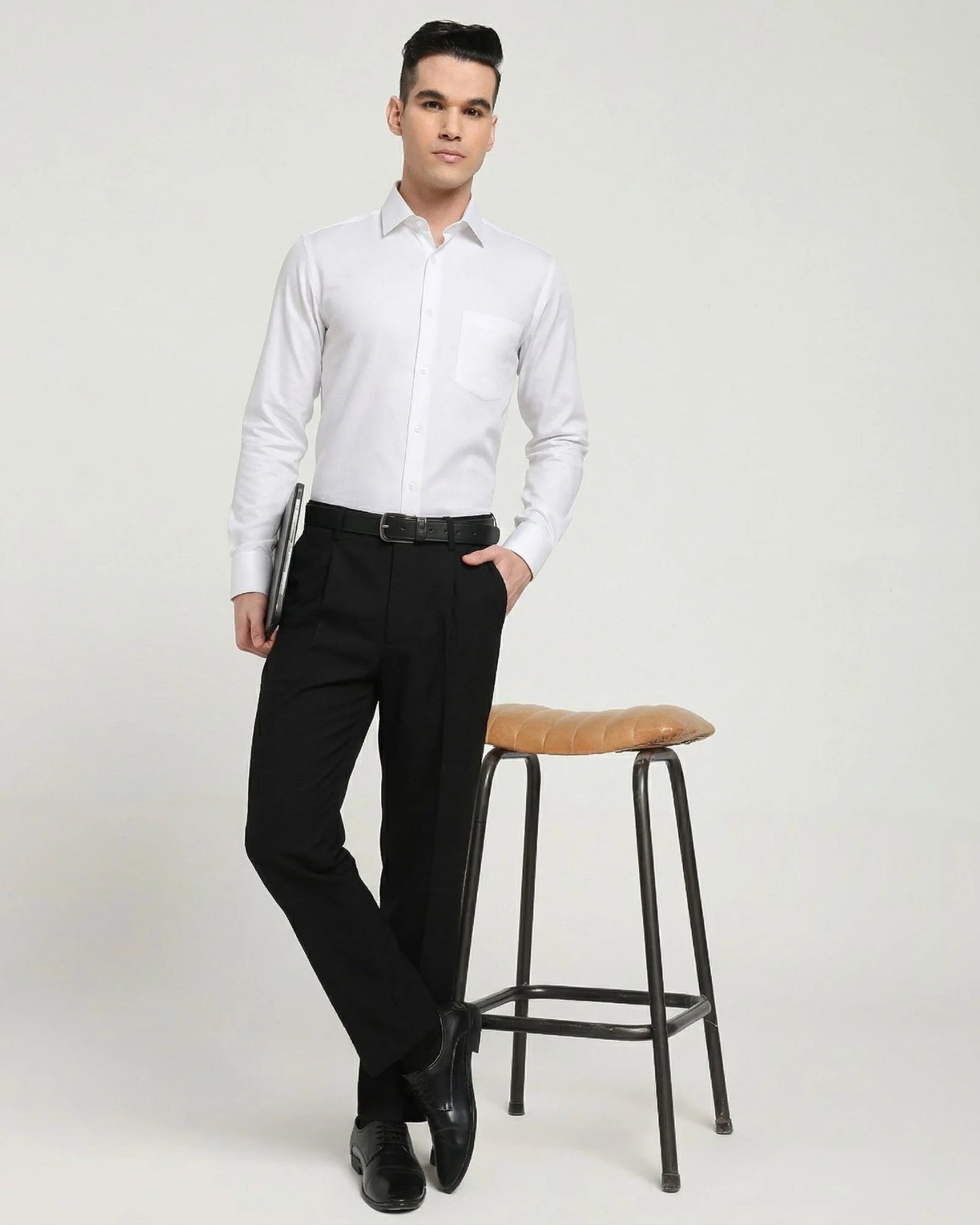 Amour Herringbone Giza Shirt