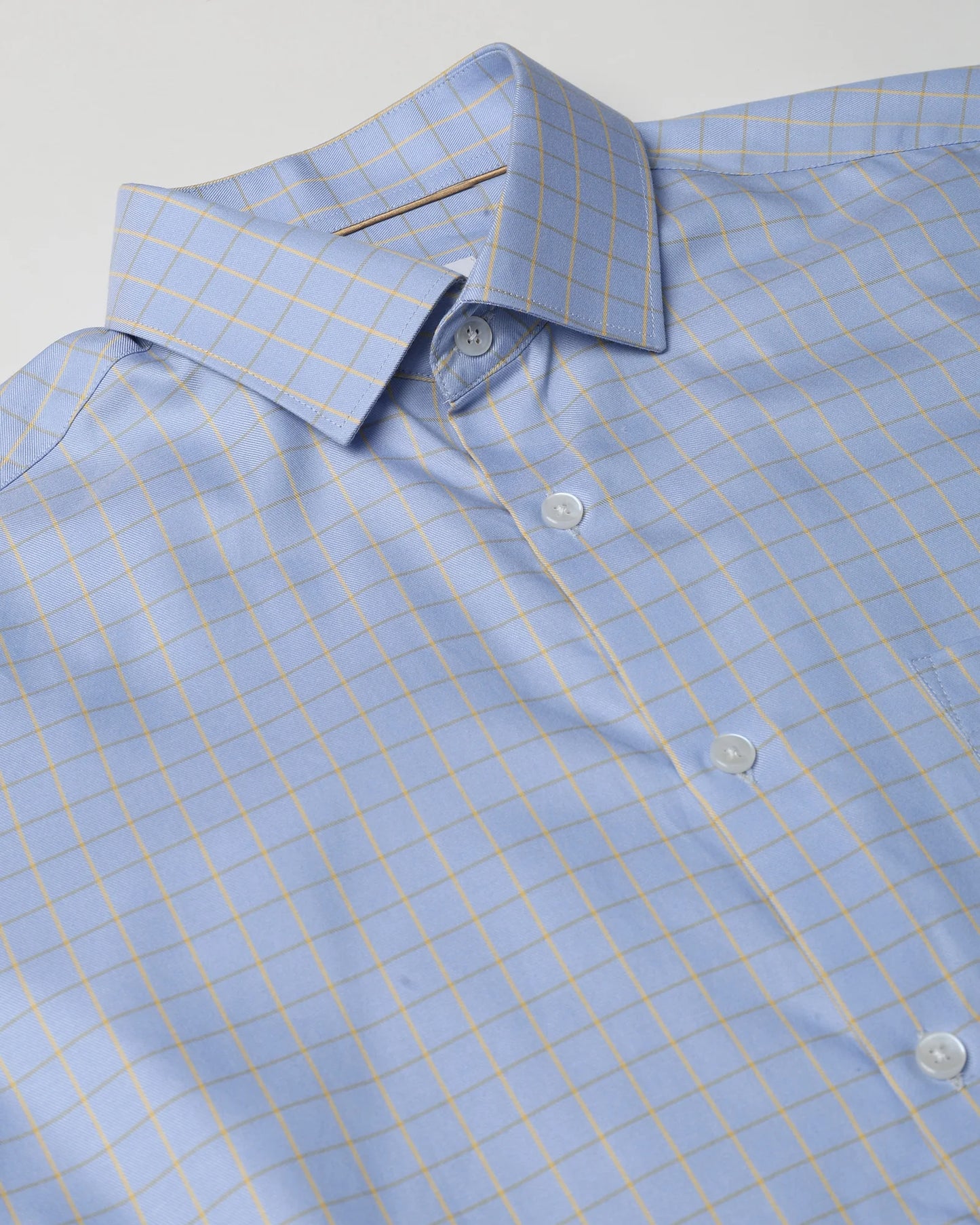 Blue Ember Grid Shirt