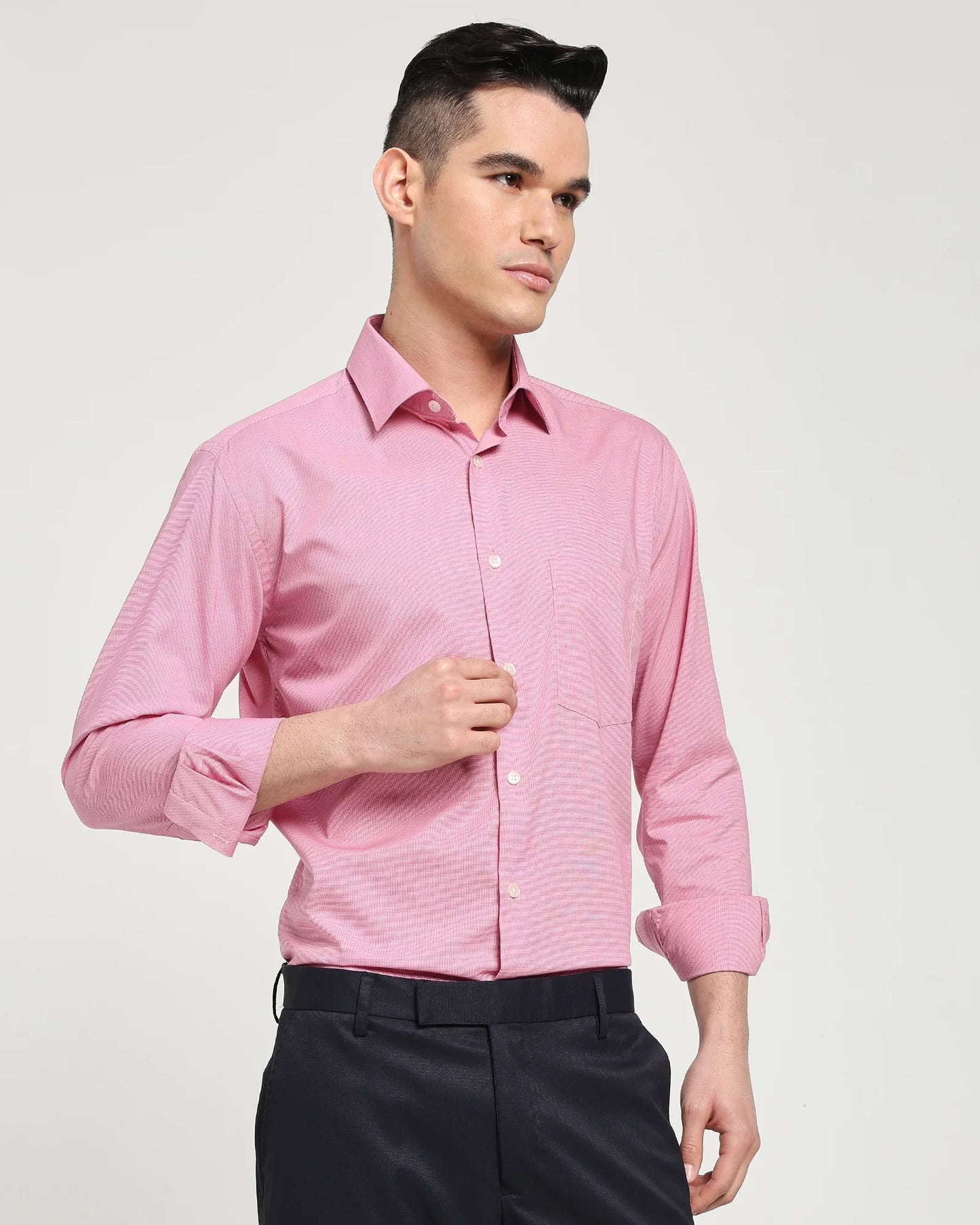 Cerise Microcheck Shirt
