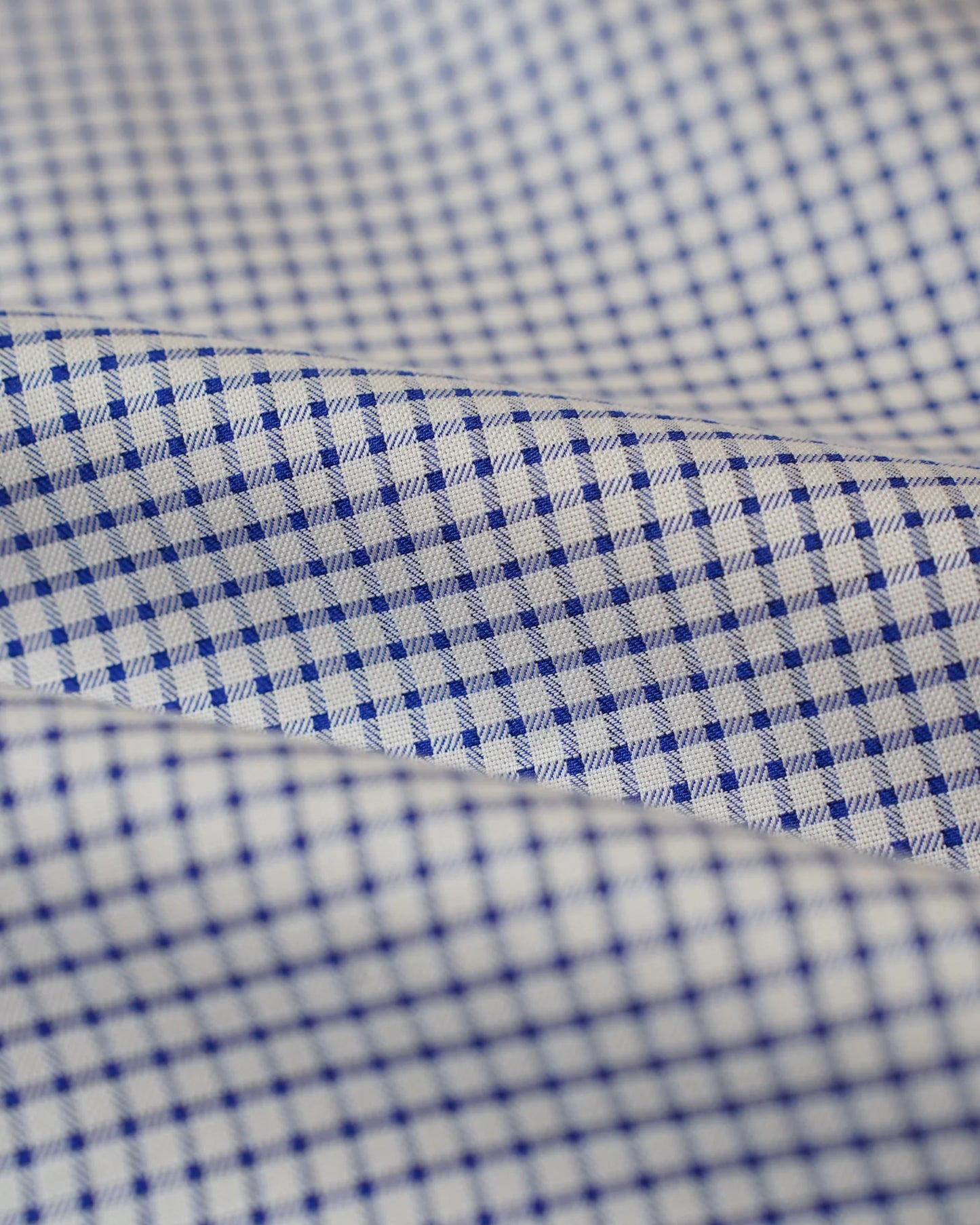 Cobalt Check Shirt