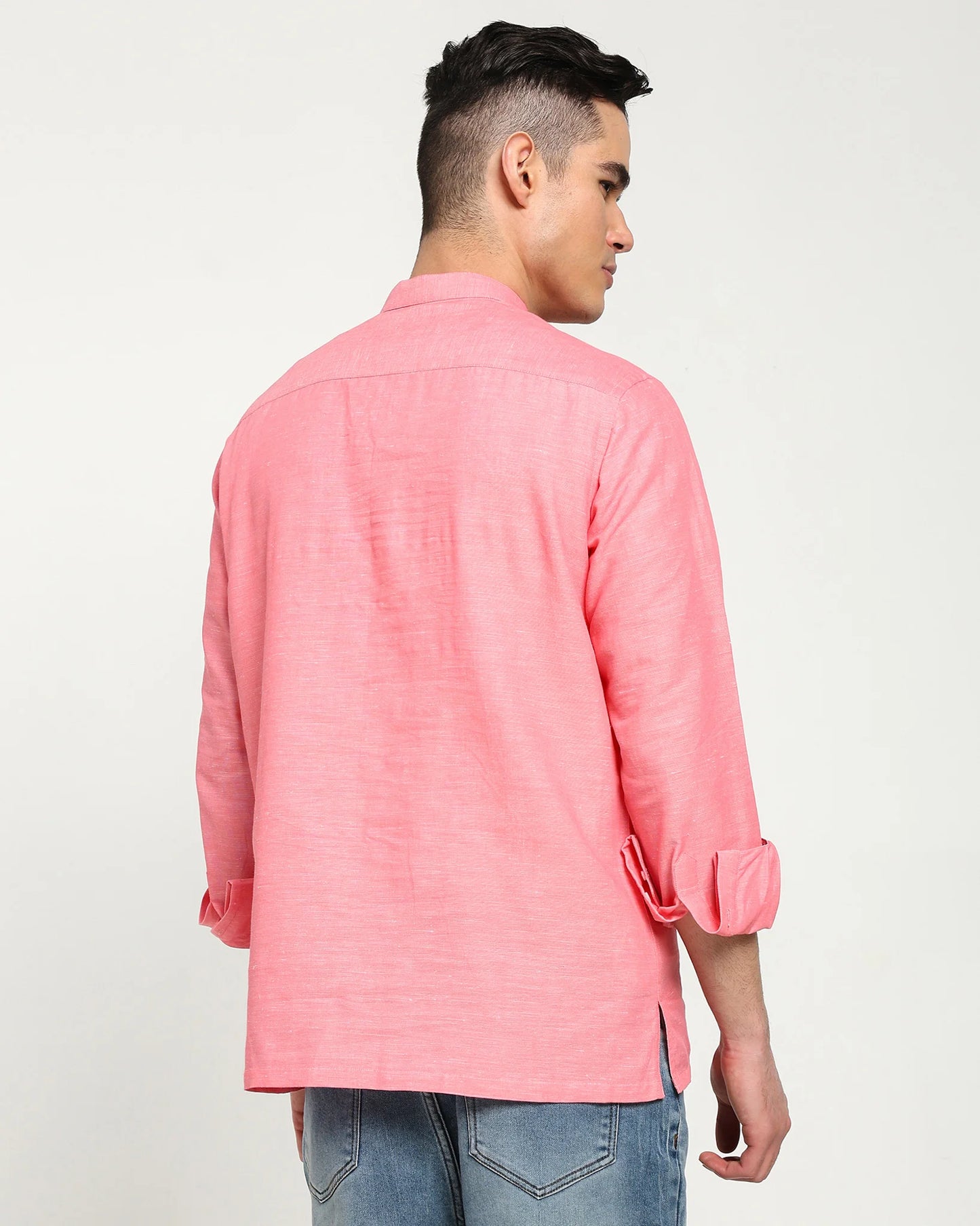 Coralcrest Cotton Linen Kurta
