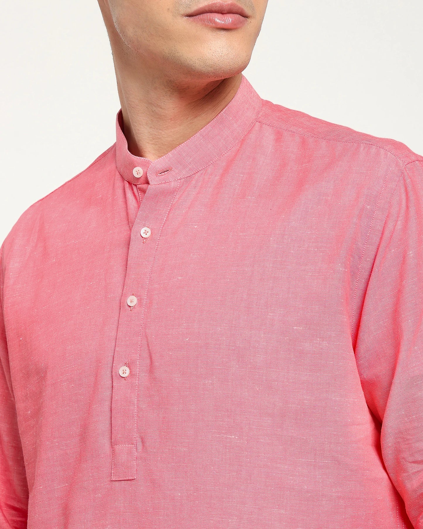 Coralcrest Cotton Linen Kurta