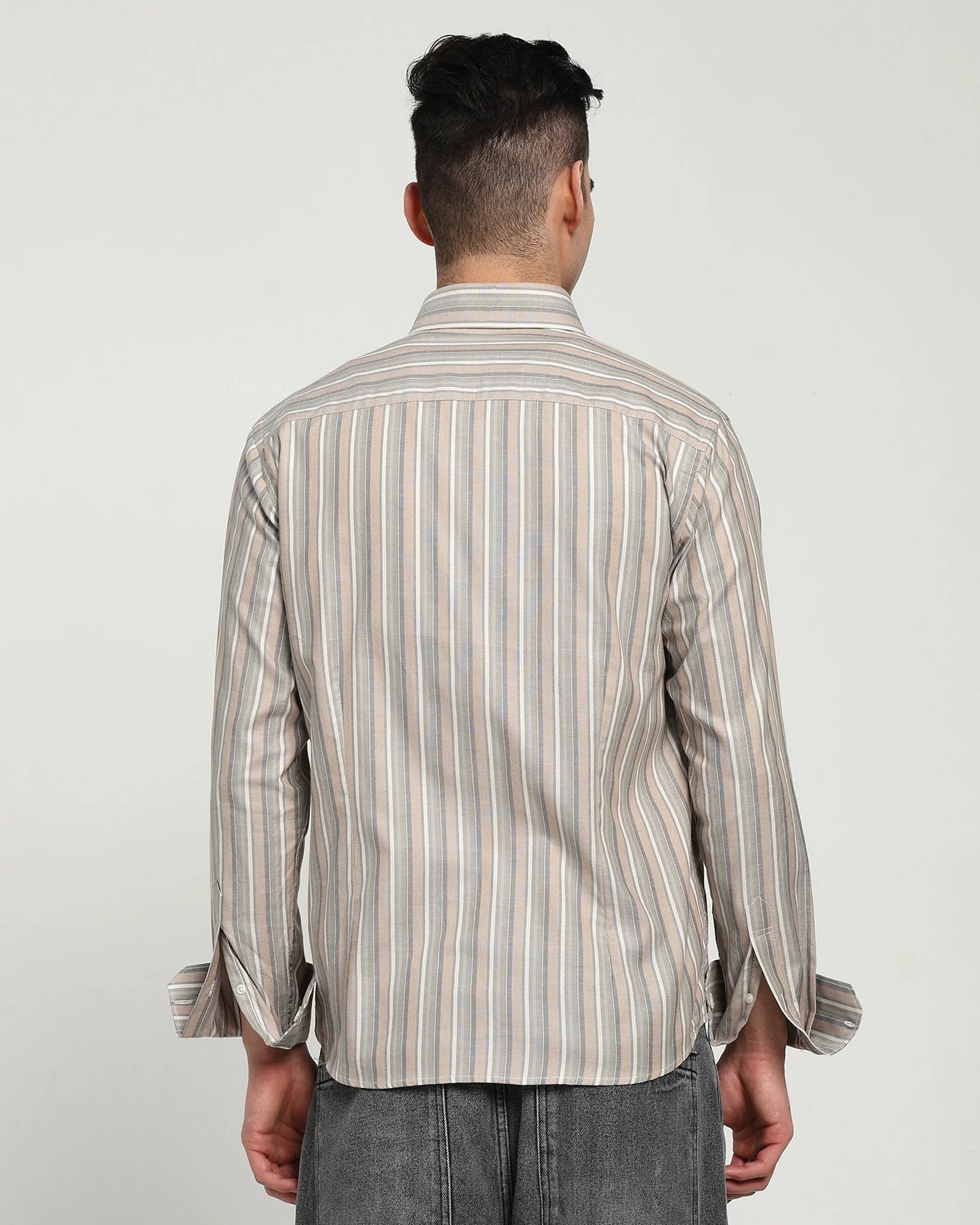 Driftwood Ember Stripe Shirt