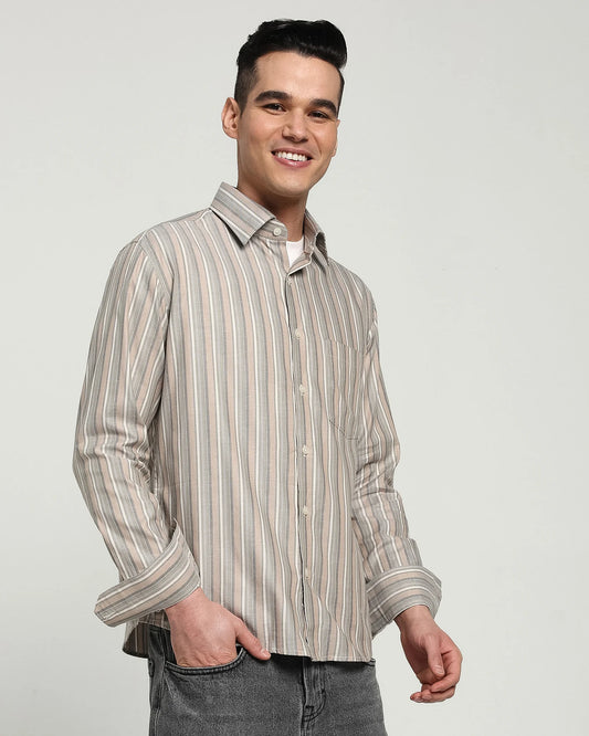 Driftwood Ember Stripe Shirt