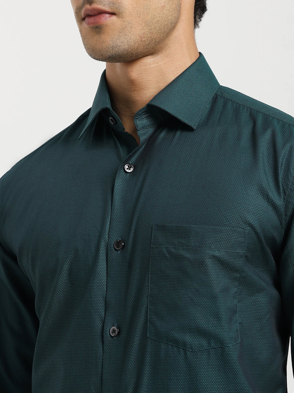 Emerald Dobby Giza Shirt