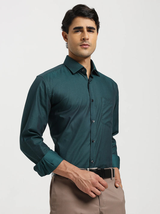 Emerald Dobby Giza Shirt
