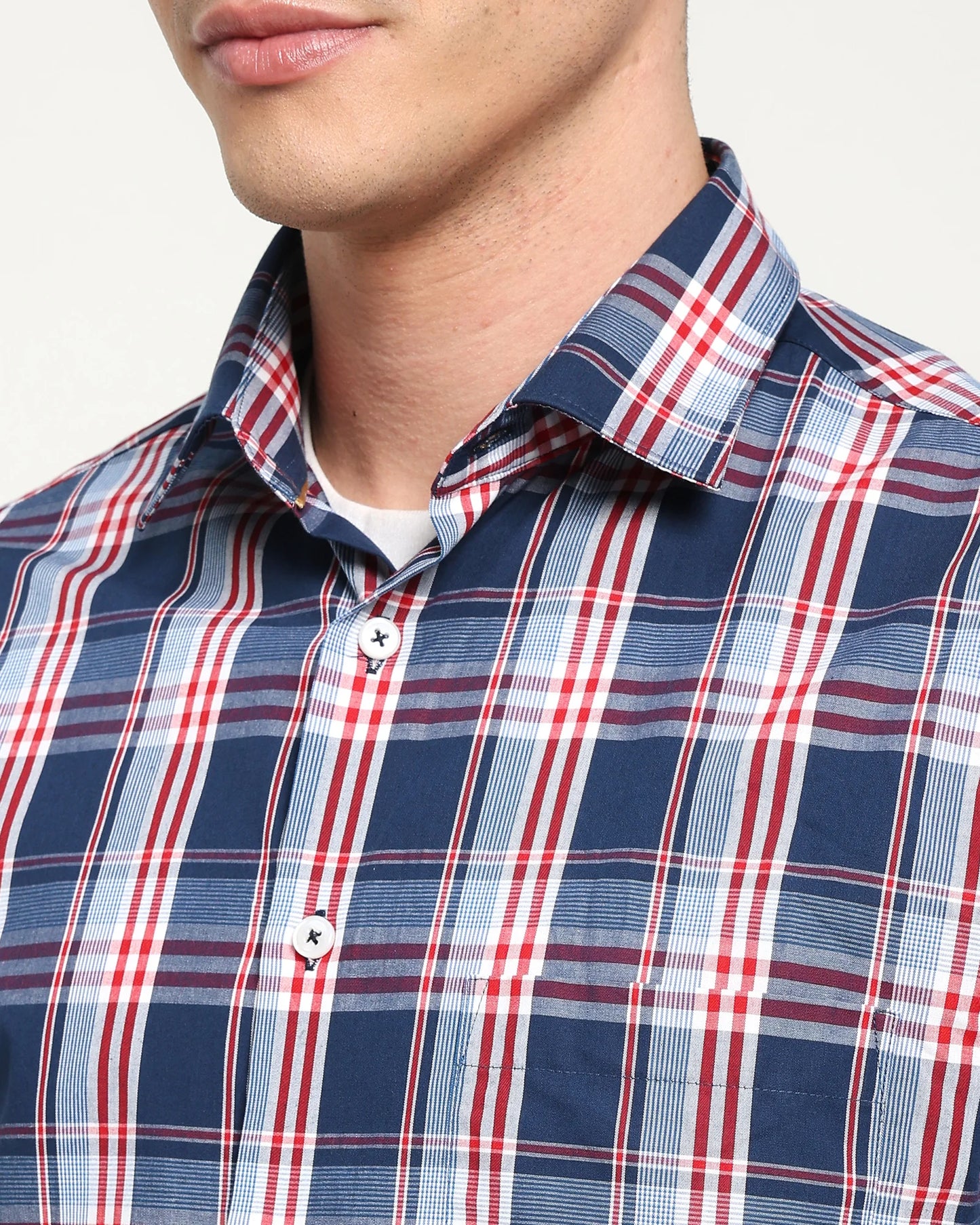 Harborline Plaid Cotton Shirt