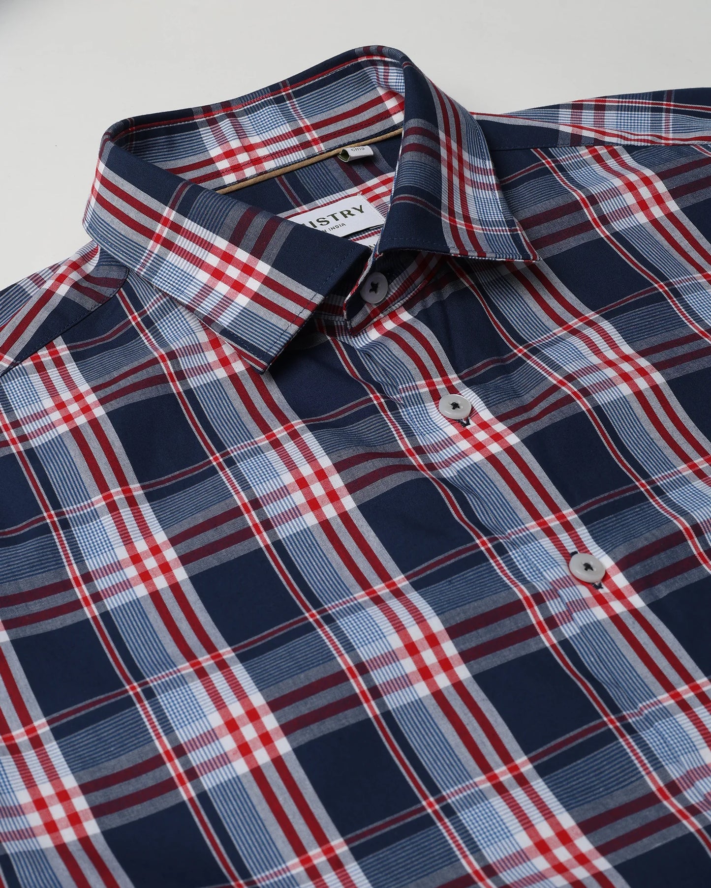 Harborline Plaid Cotton Shirt